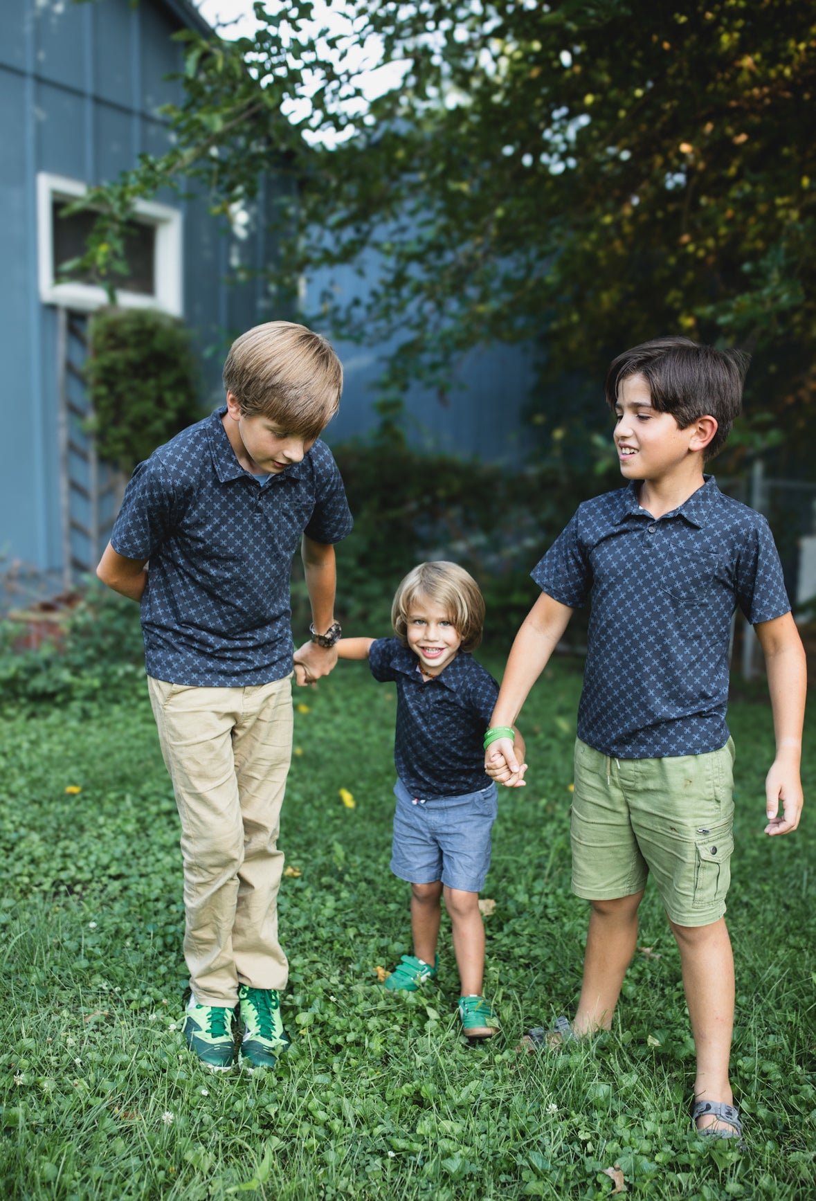 Carbon Blue ~ Boy’s Perseverance Polo