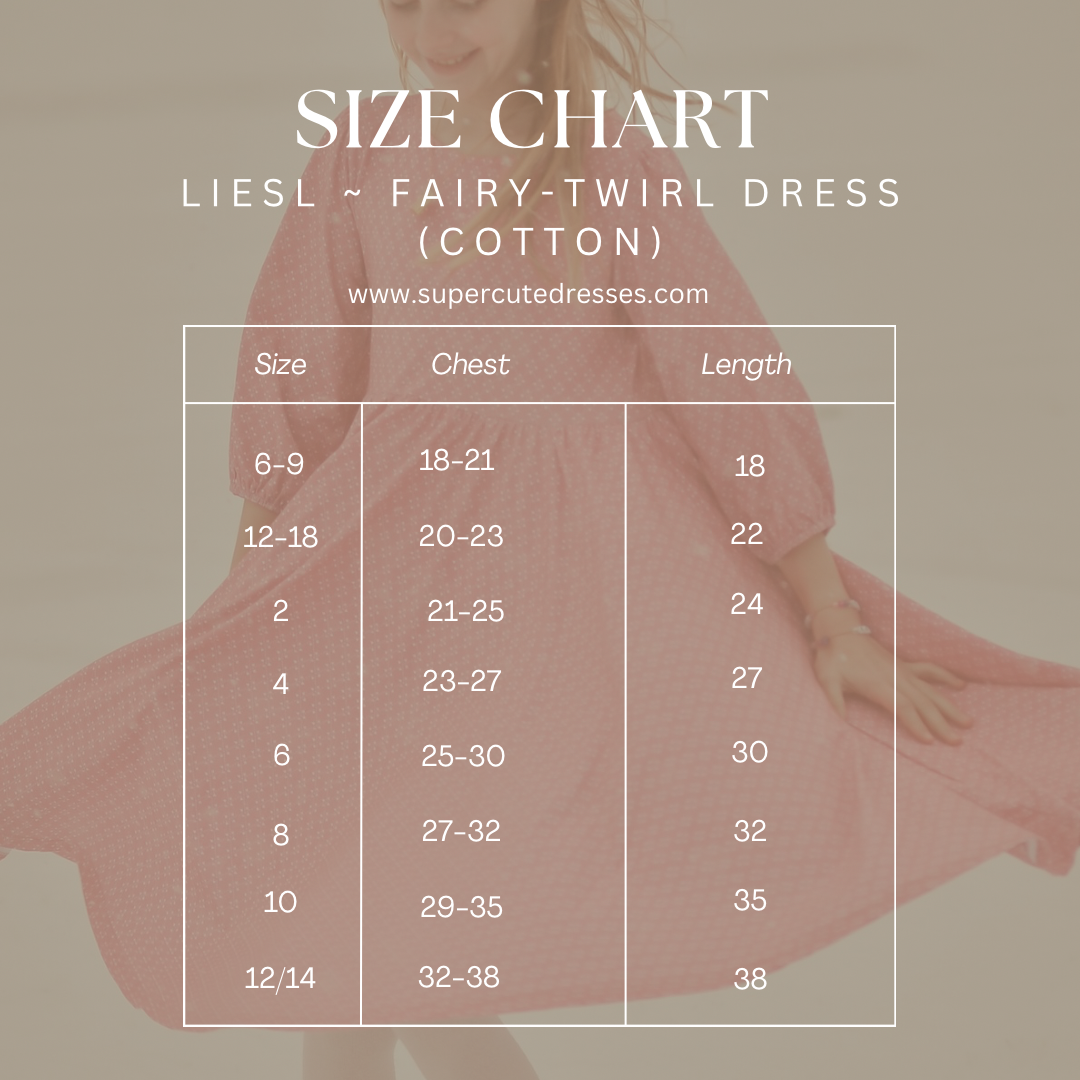 Liesl ~ Fairy-twirl Dress
