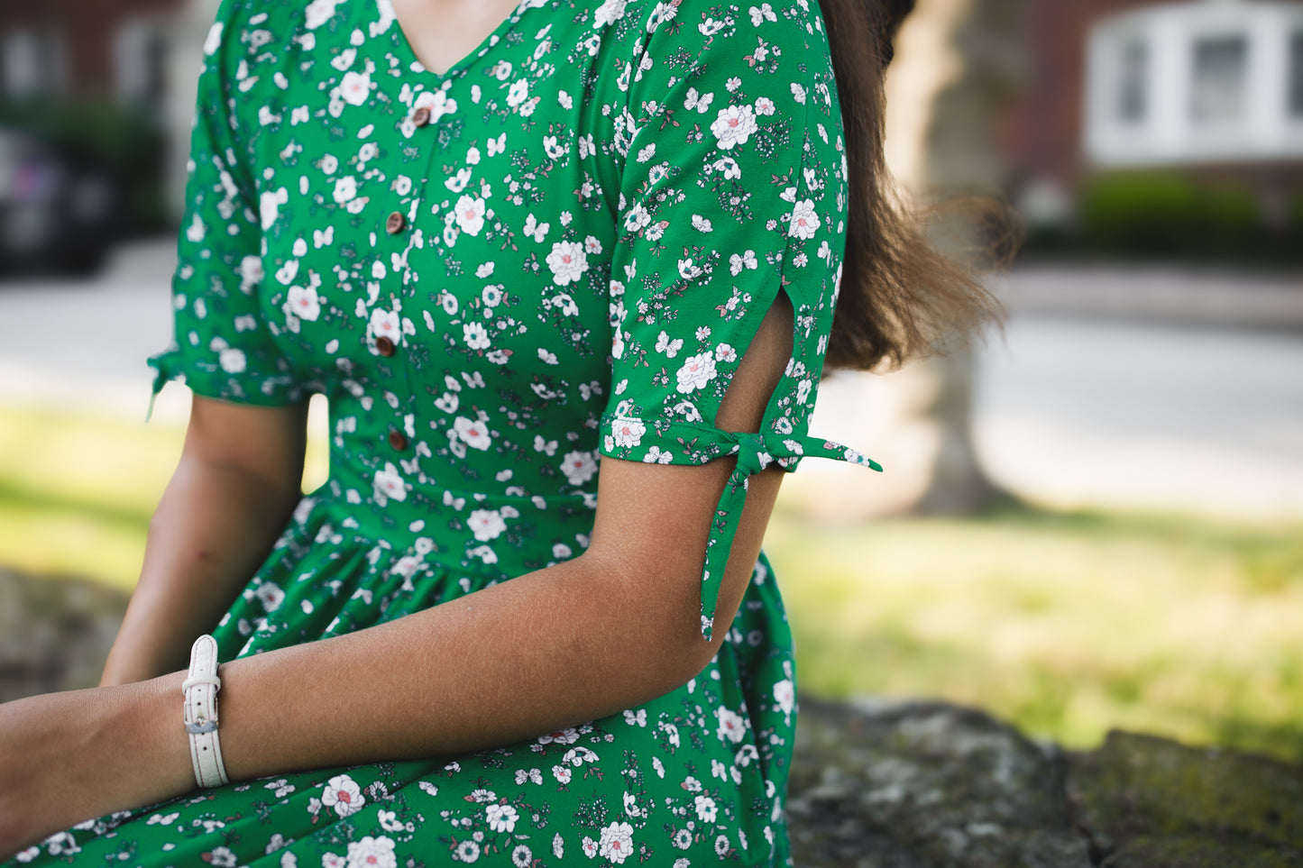 Greenvale Gossamer ~ Rowena Midi