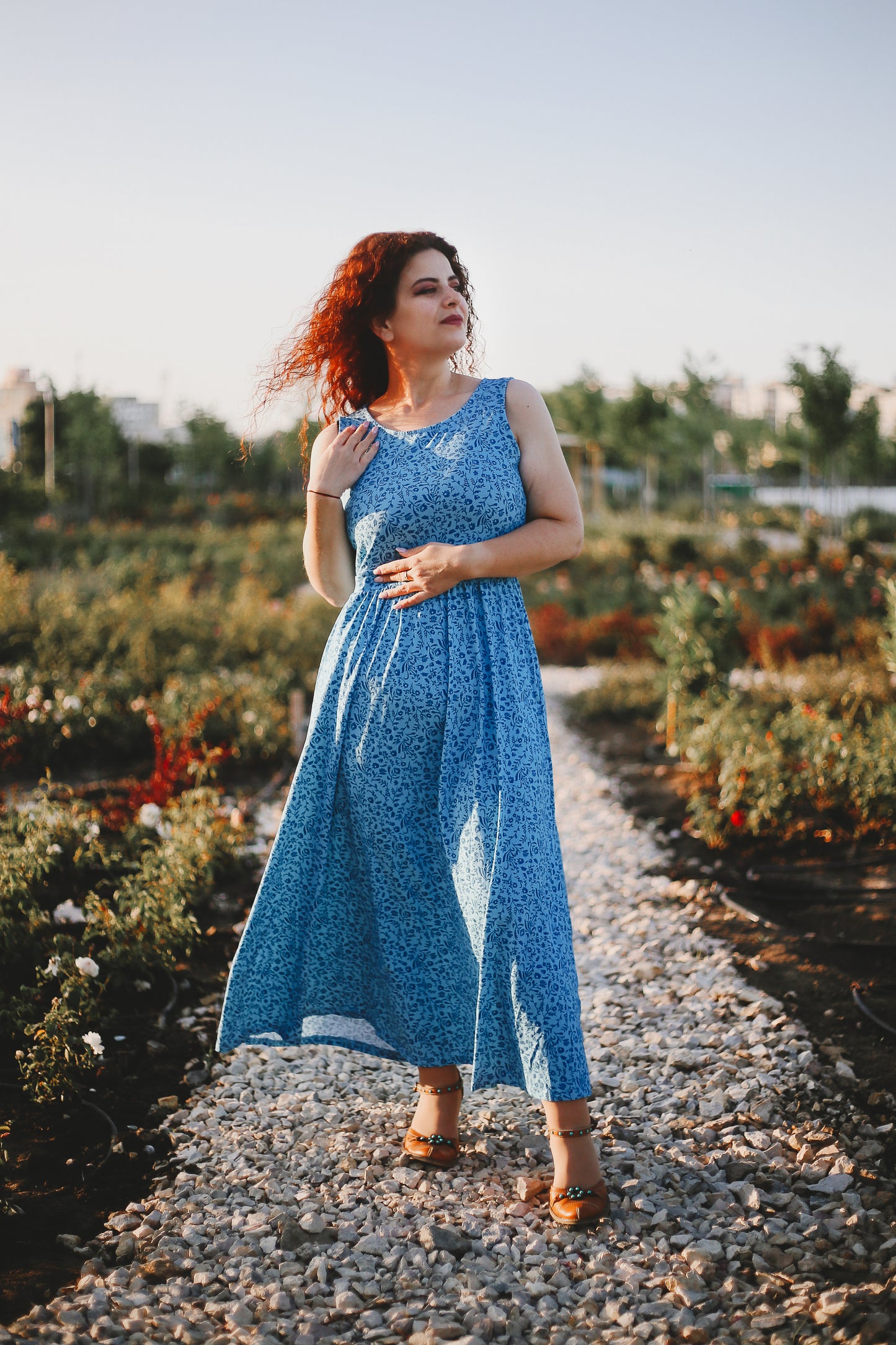 Scripted Azure ~ Homesteader Dress