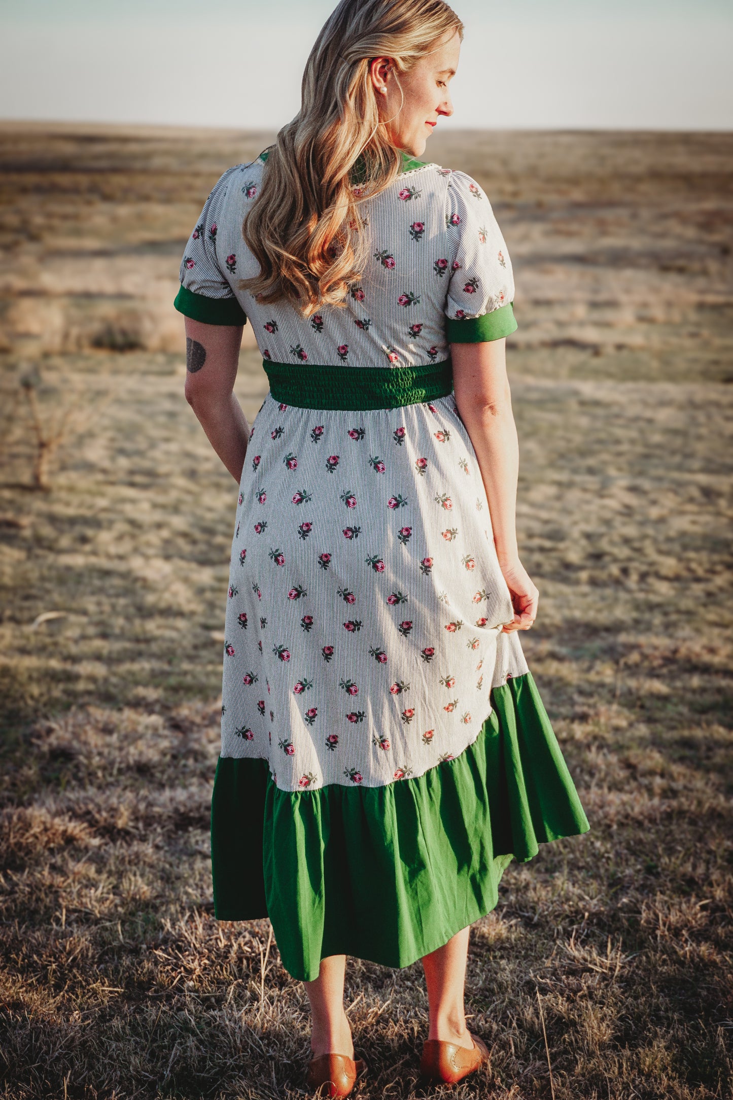 Susannah ~ Verity Dress (Print Pockets)