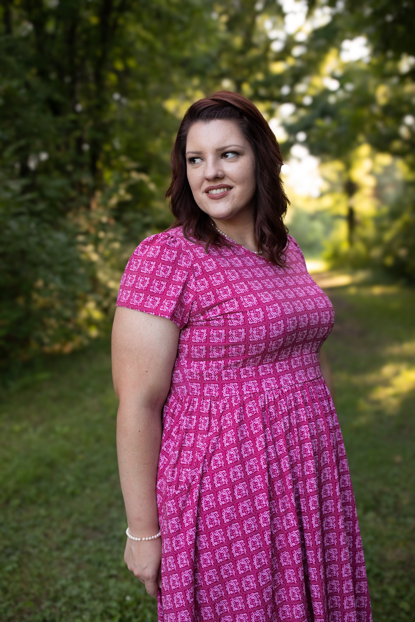 Daisy Mosaïque ~ Canterbury Classic Dress