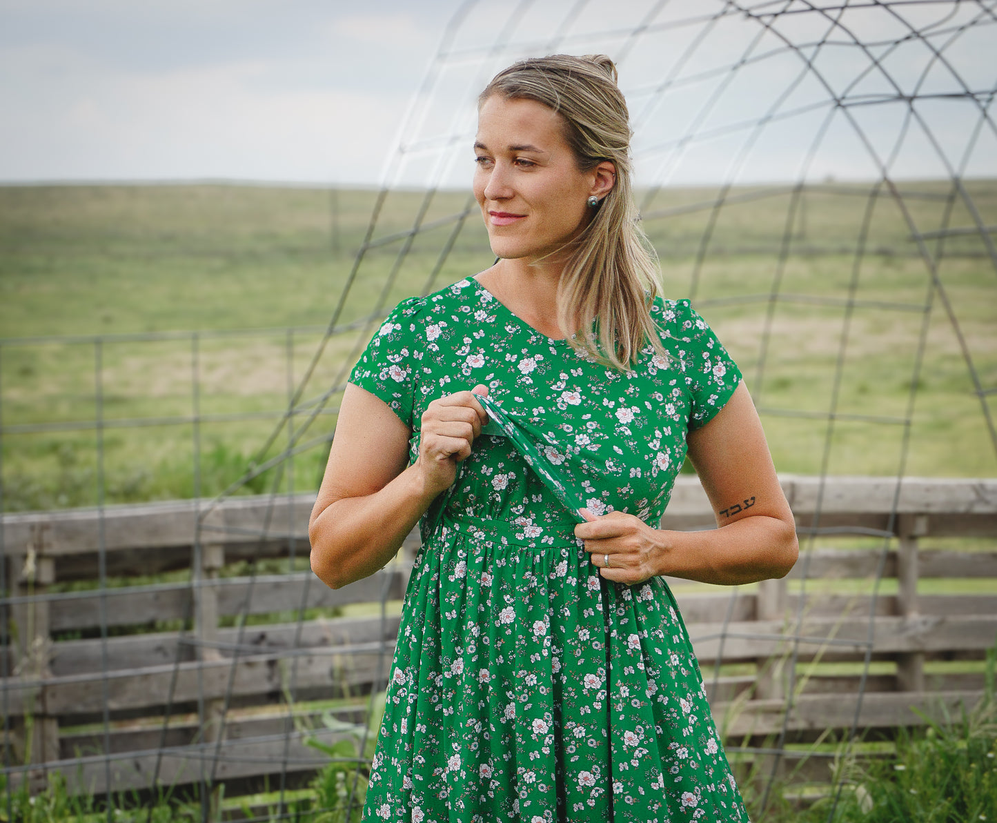 Greenvale Gossamer ~ Canterbury Maxi