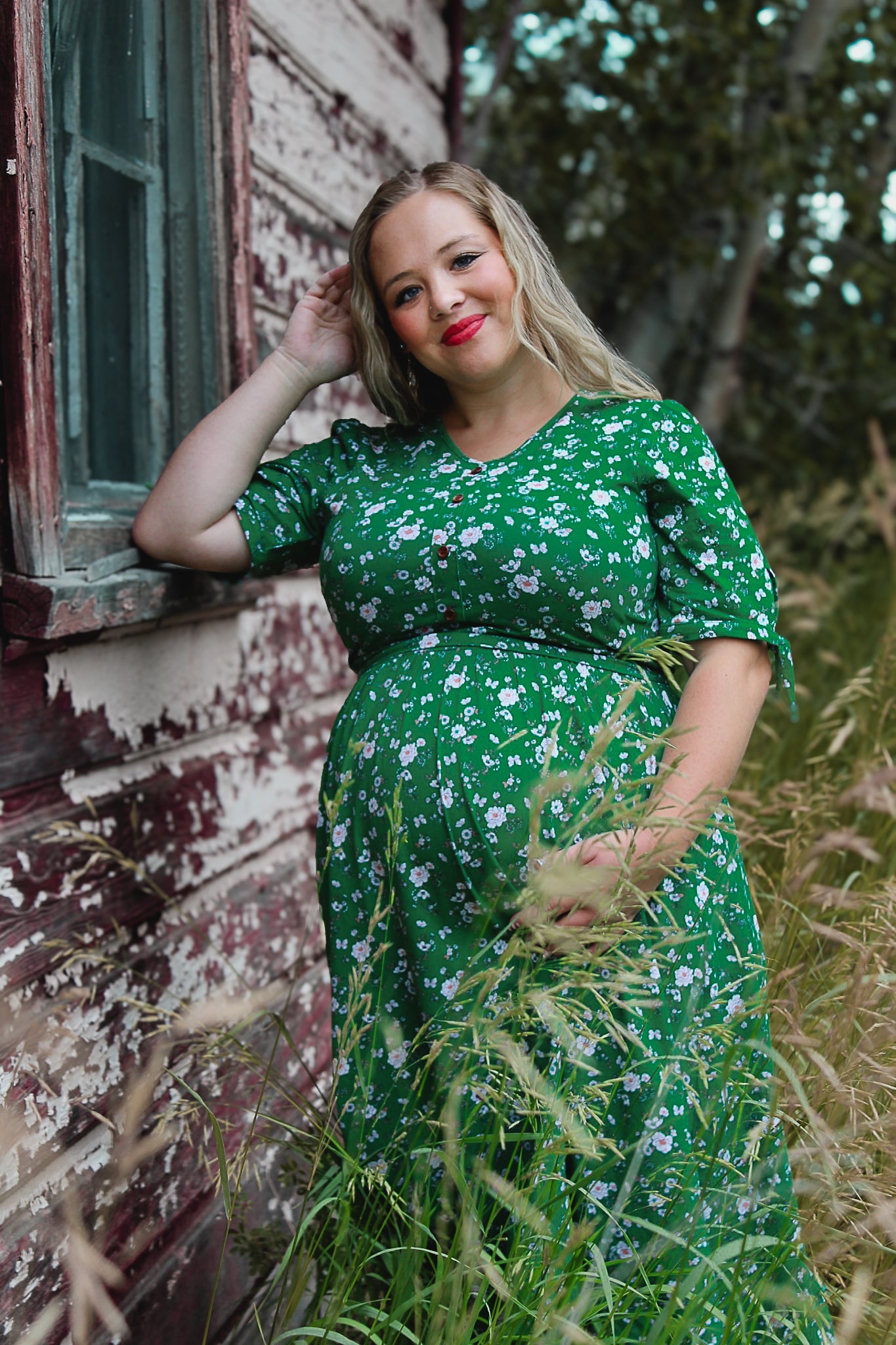 Greenvale Gossamer ~ Rowena Midi
