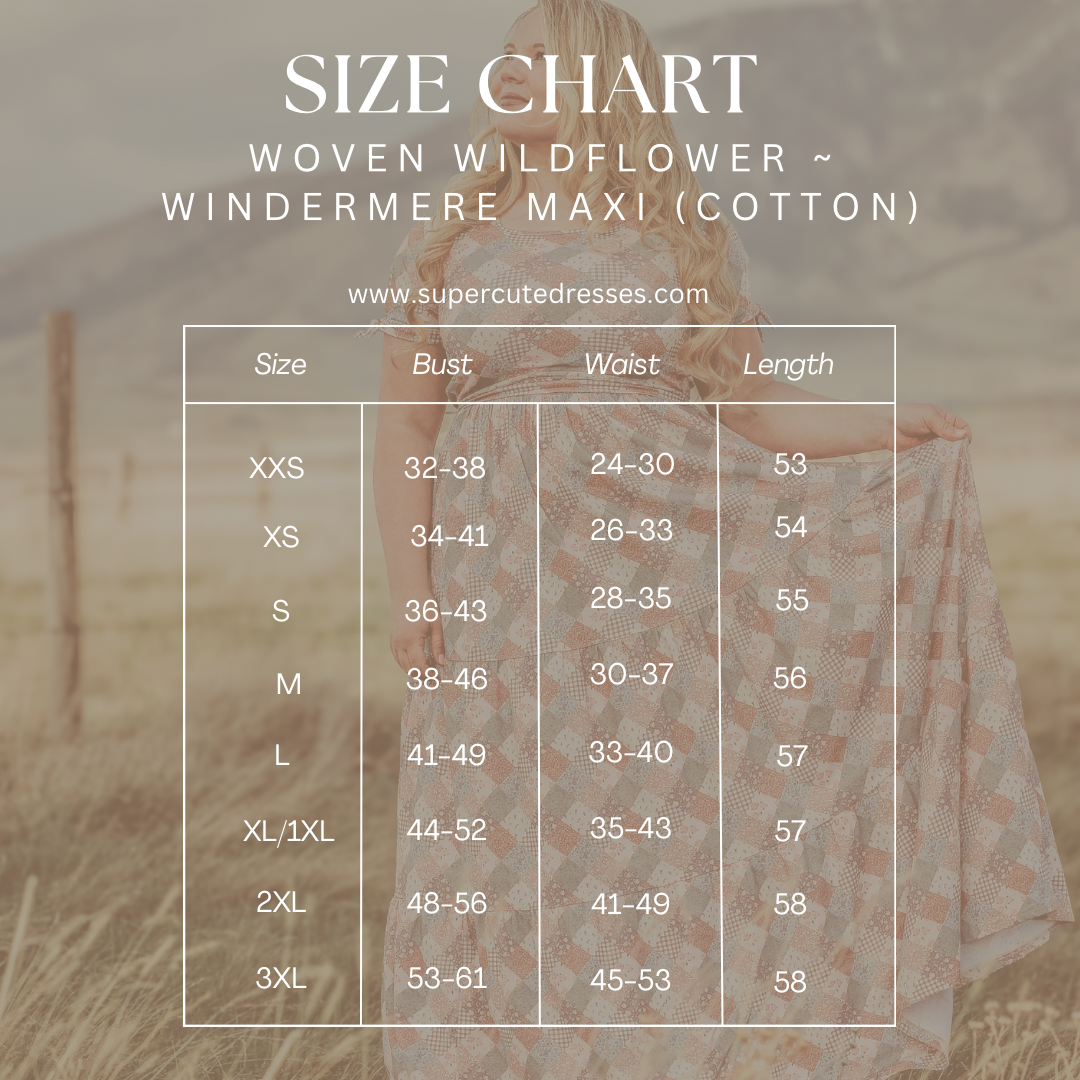 Woven Wildflower ~ Windermere Maxi