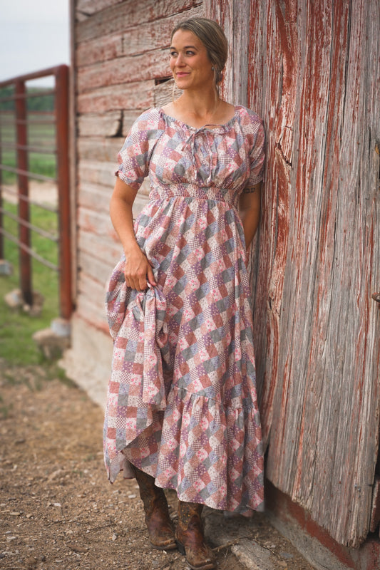 Woven Wildflower ~ Folklore Maxi