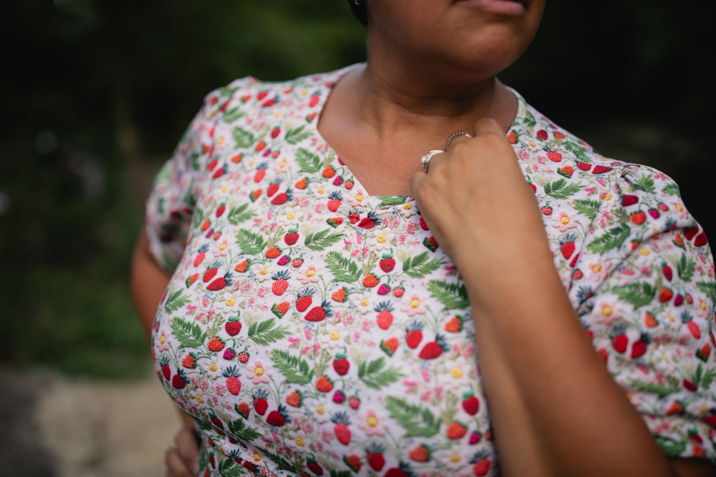 Strawberry Serenity ~ Sweetheart Dress