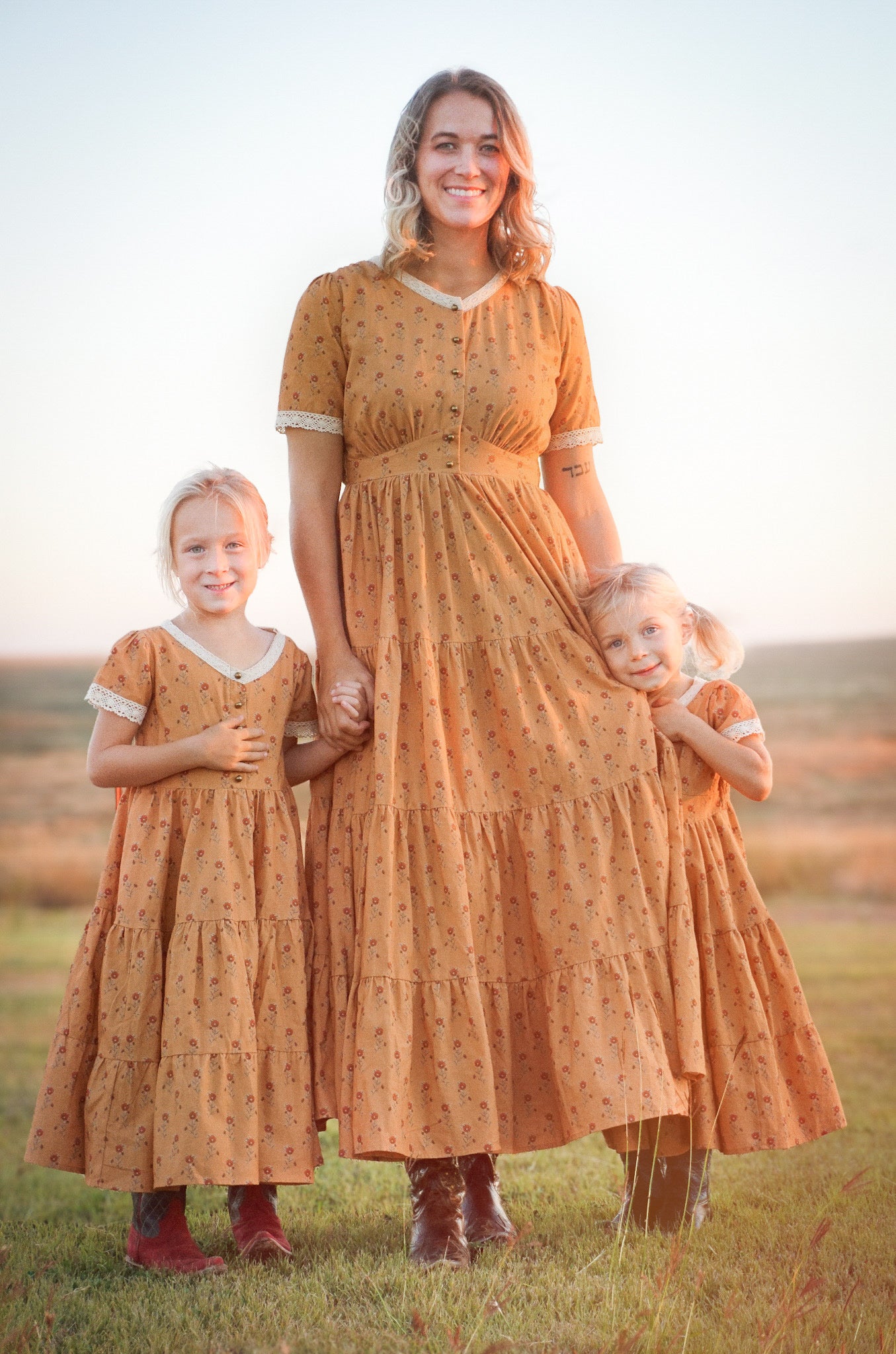 Pressed Marigold ~ Mini Keepsake Dress