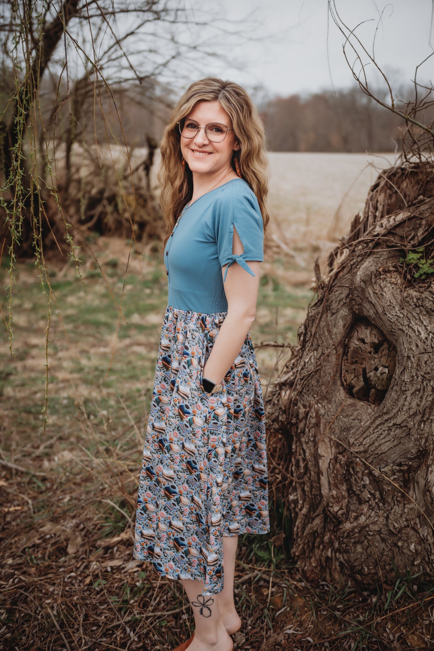 Pages & Posies ~ Rowena Midi
