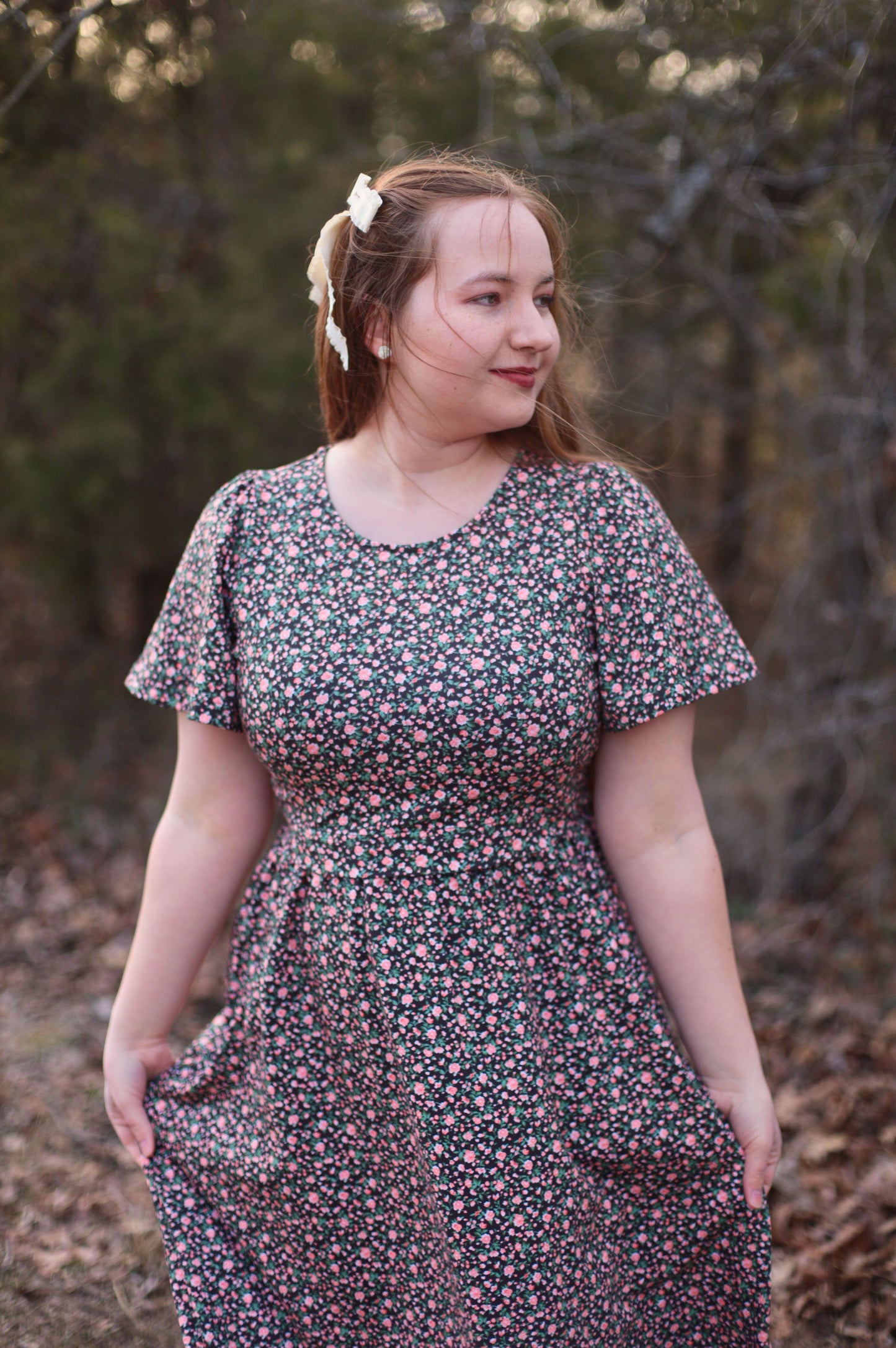 Woodsie Floral ~ Everyday Dress