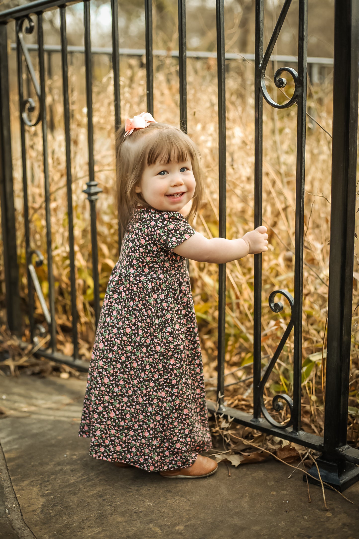 Woodsie Floral ~ Mini Everyday Dress