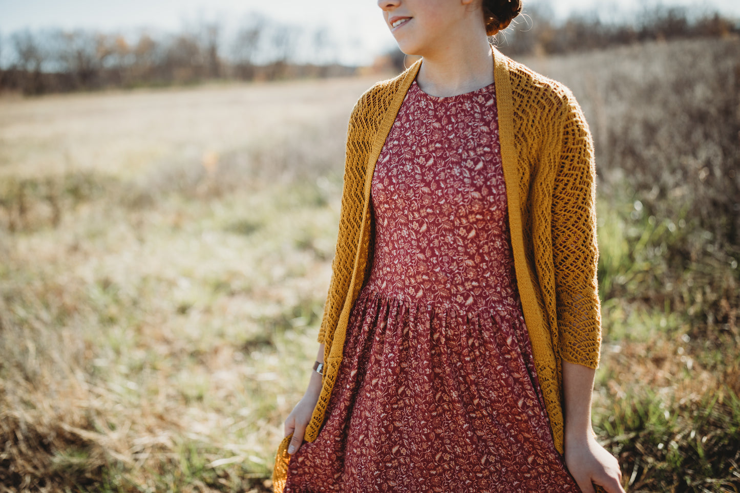 Crimson Ember ~ Novella Dress