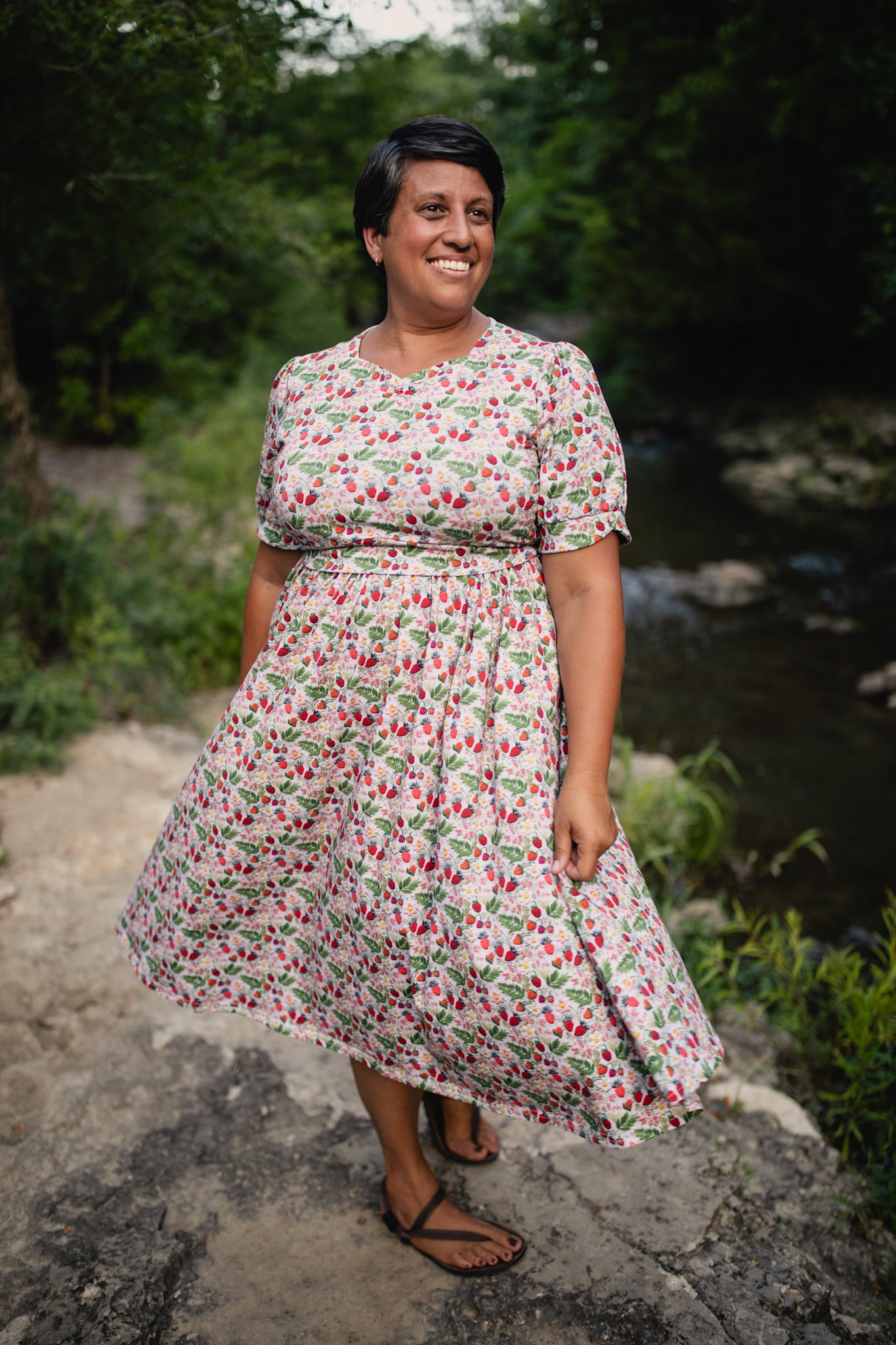 Strawberry Serenity ~ Sweetheart Dress