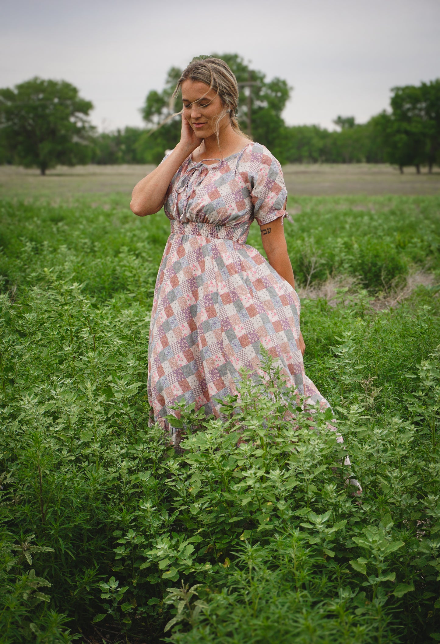 Woven Wildflower ~ Folklore Maxi