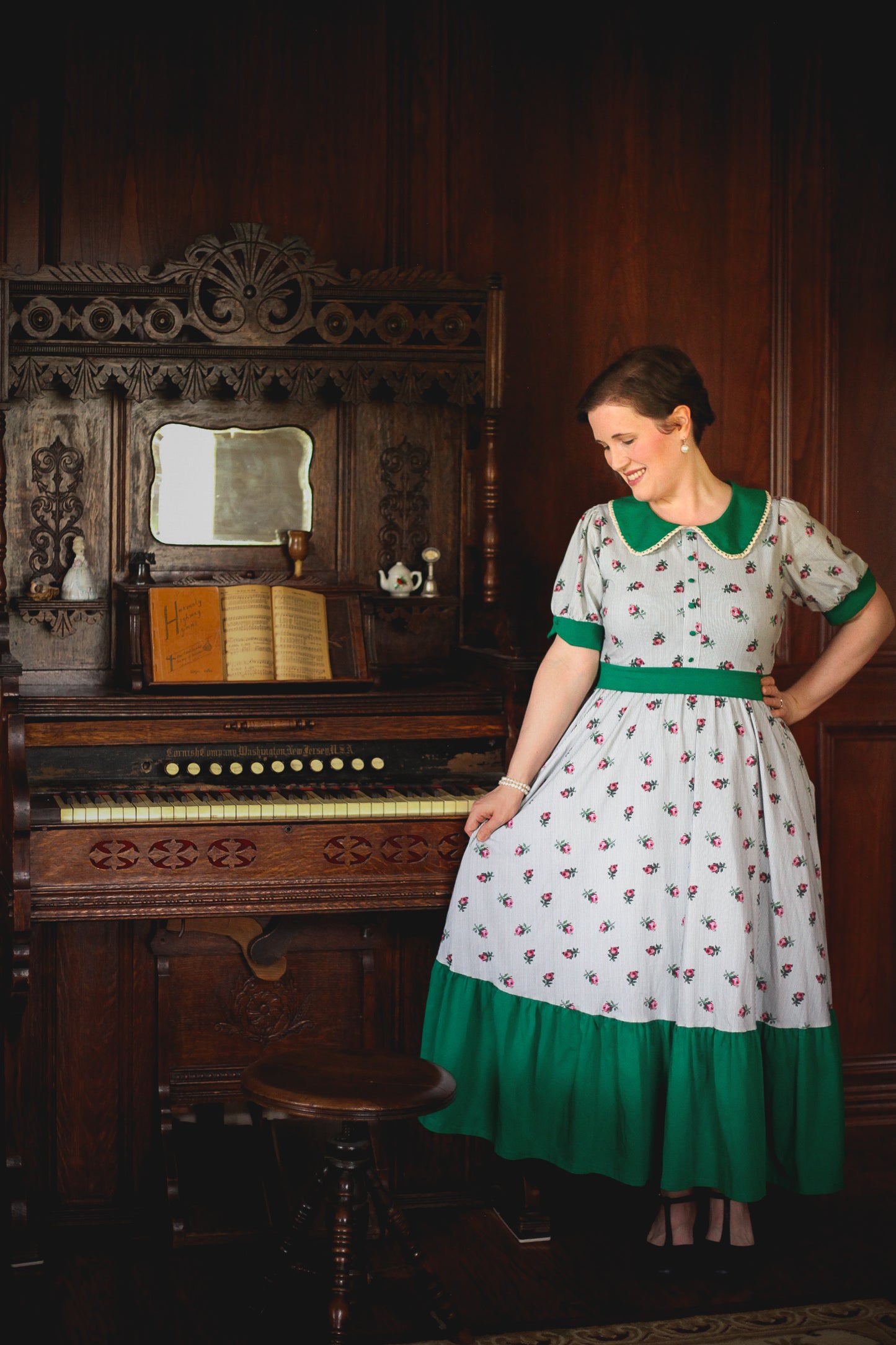 Susannah ~ Verity Dress (Print Pockets)