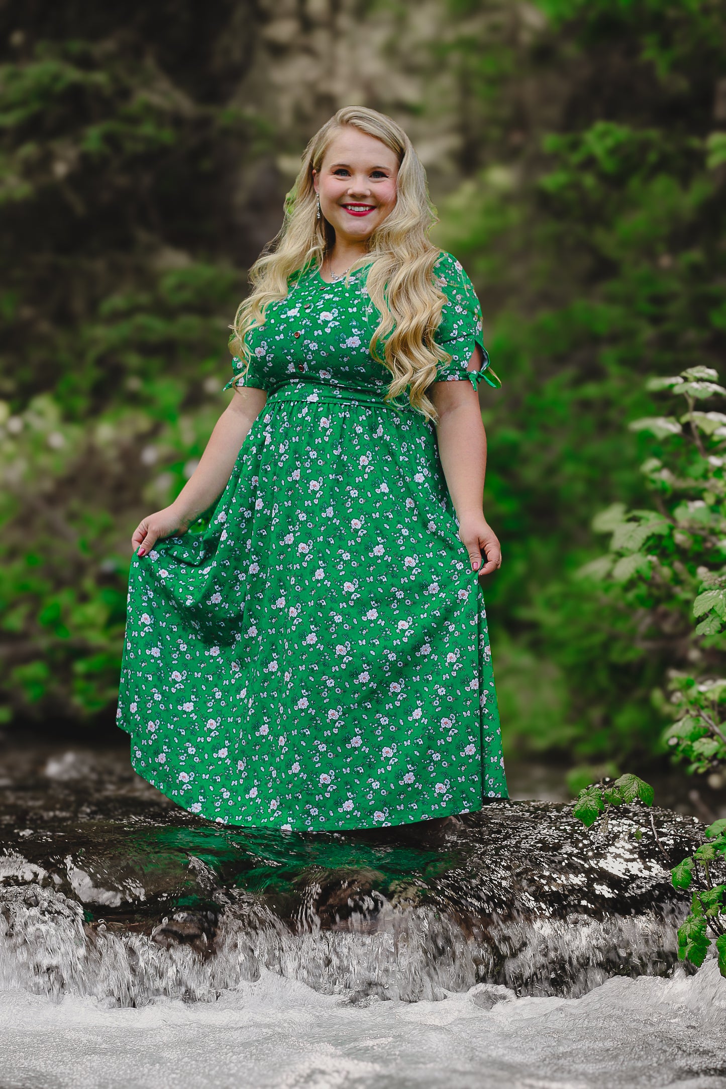 Greenvale Gossamer ~ Rowena Midi