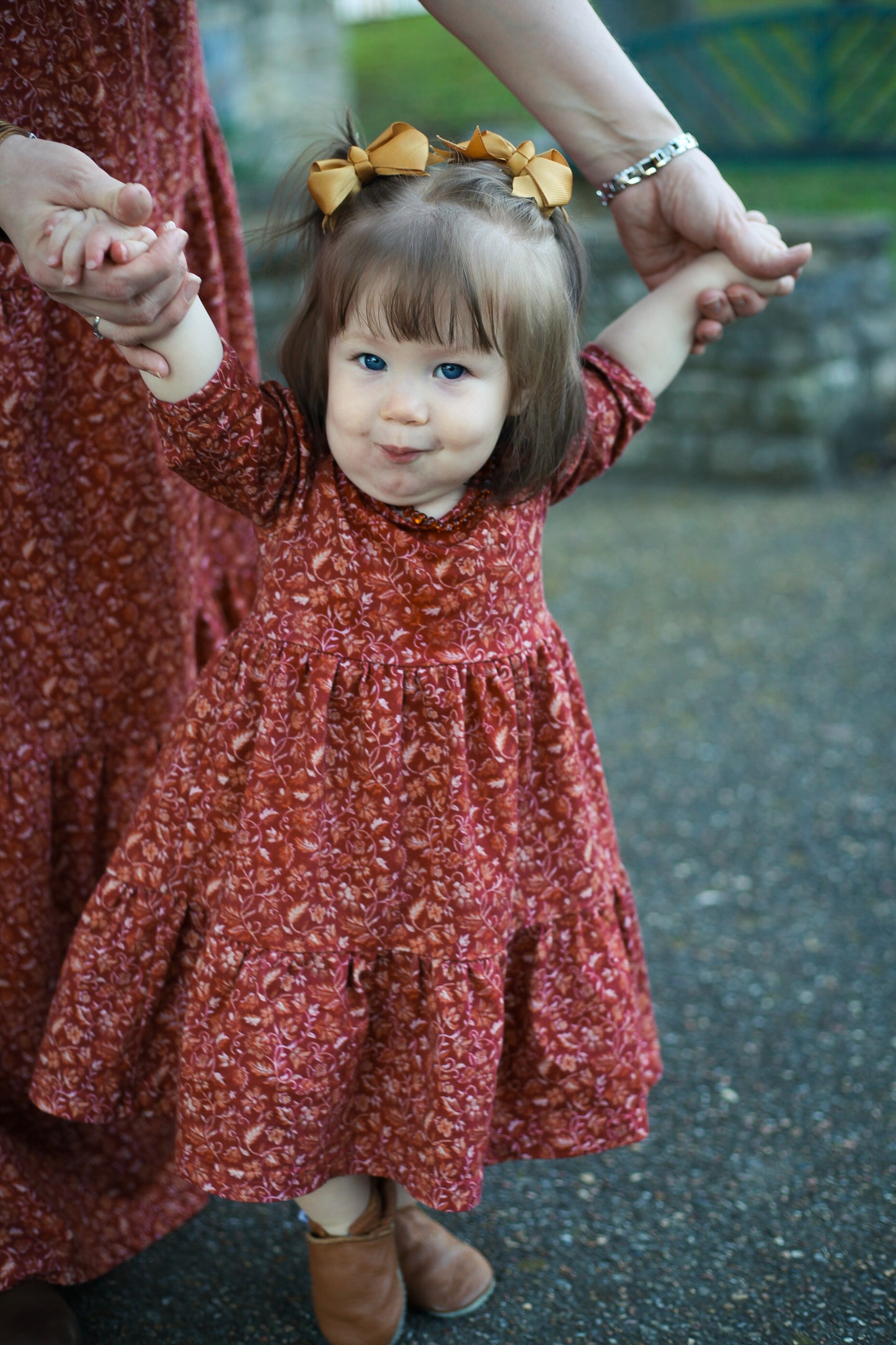 Crimson Ember ~ Novella Dress