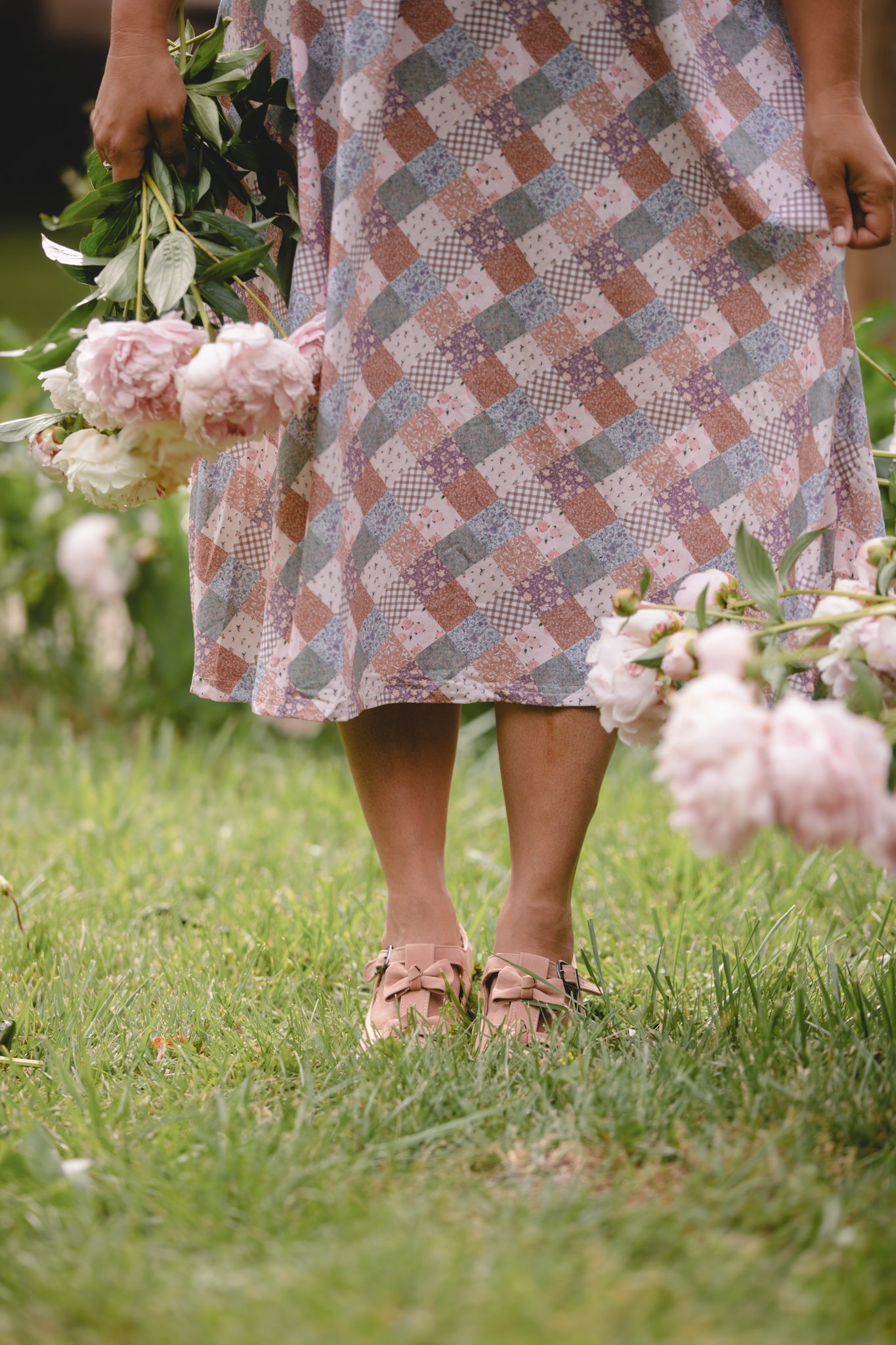 Woven Wildflower ~ Everyday Dress (straight sleeves)