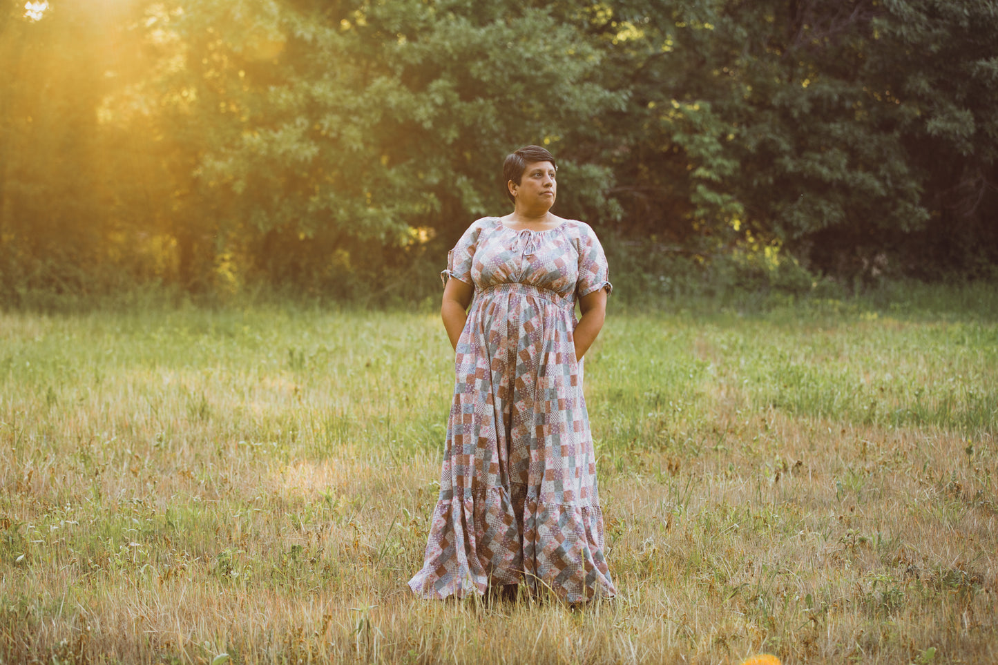 Woven Wildflower ~ Folklore Maxi