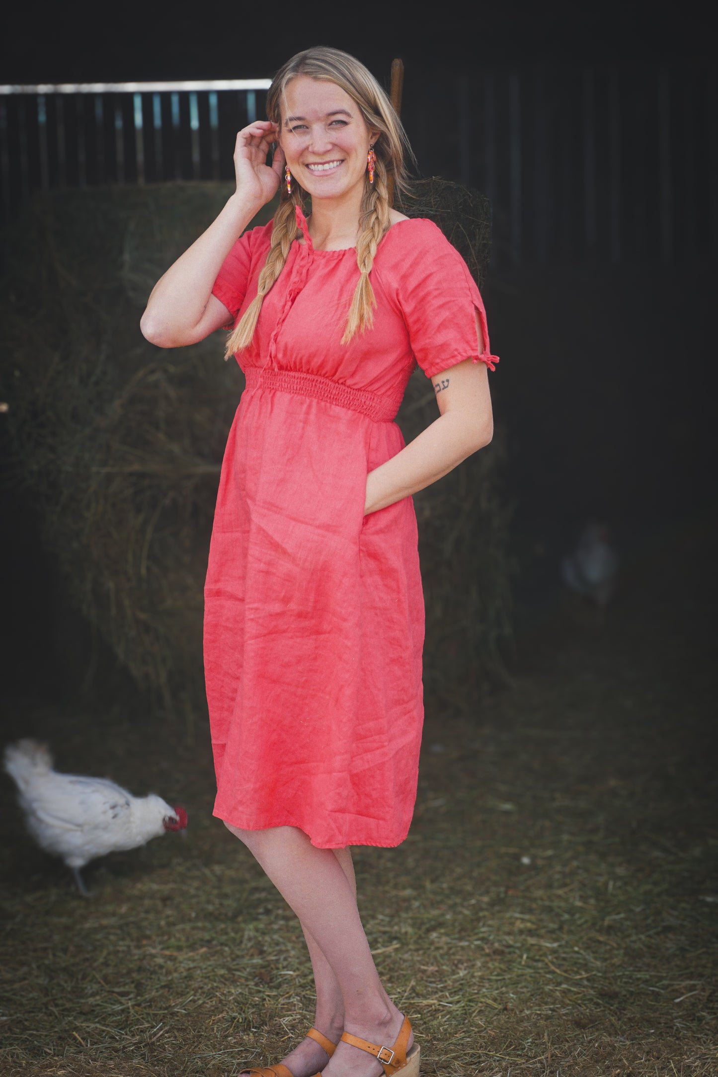 Coralei ~ Folklore Dress