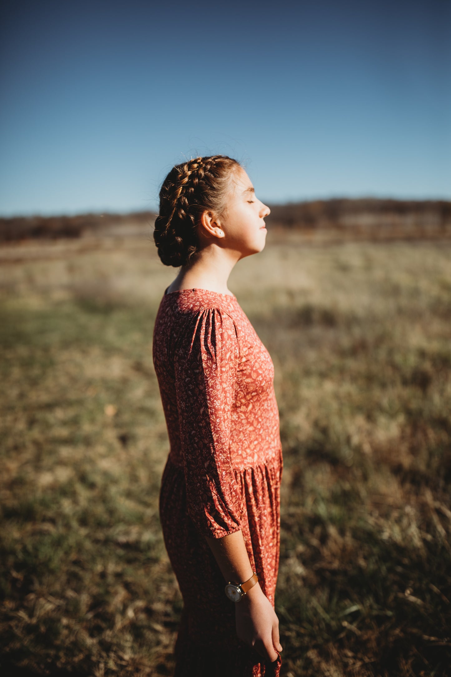 Crimson Ember ~ Novella Dress