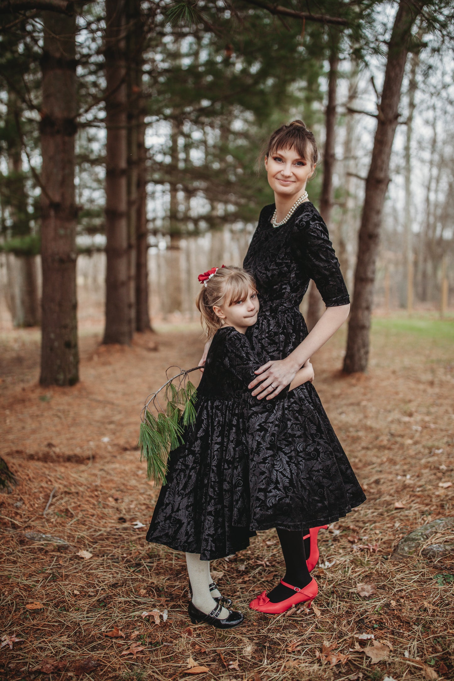 Noir Luxe ~ Fairy-twirl Dress