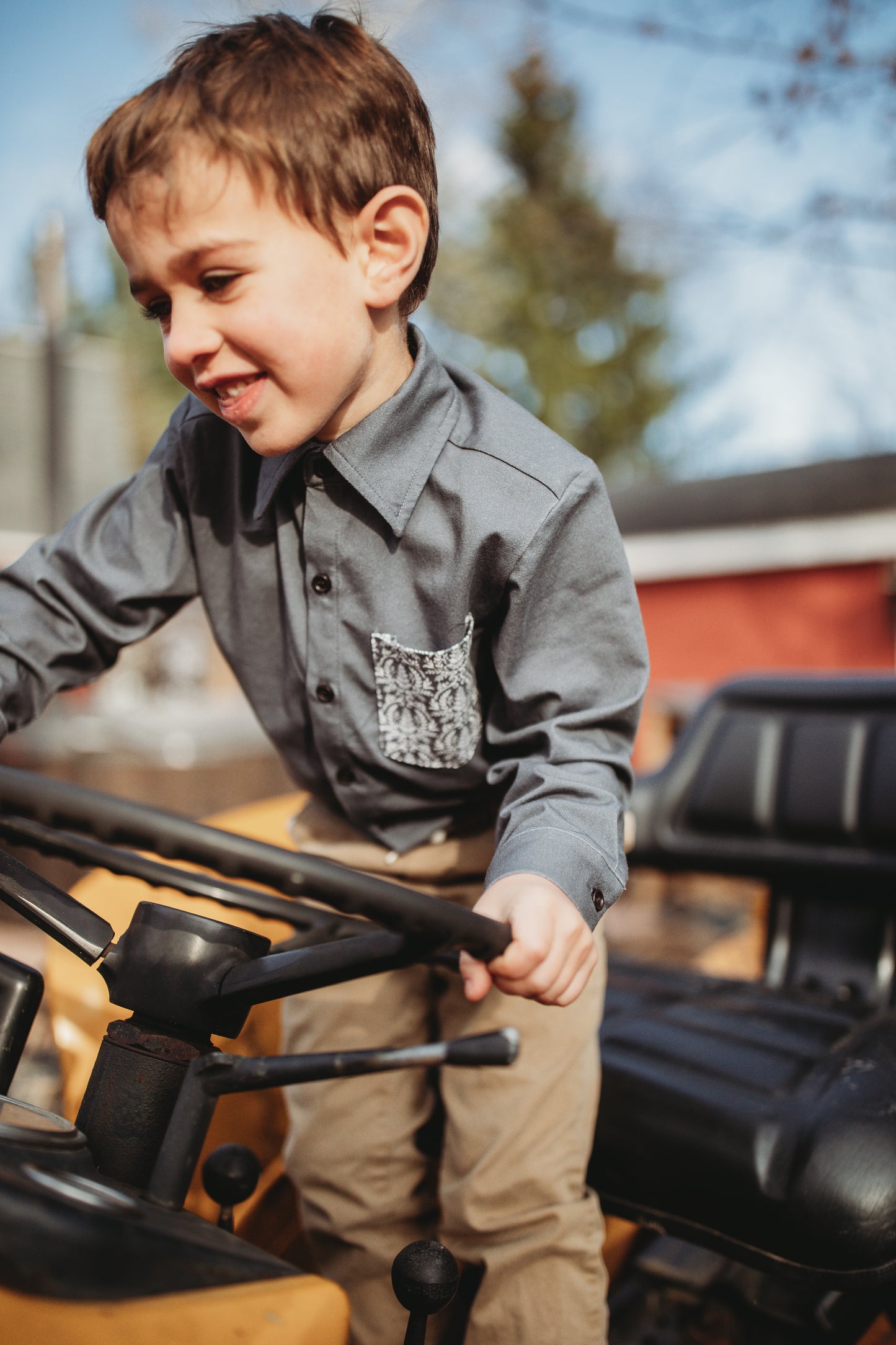 Winsomewoods ~ Brave Button-up