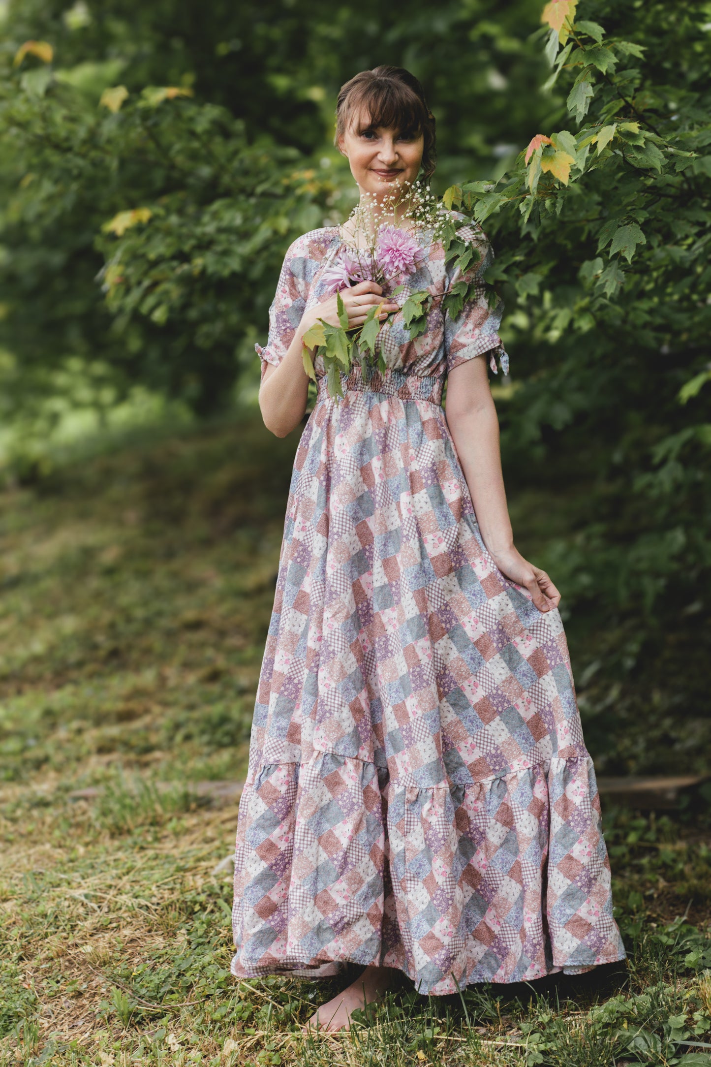 Woven Wildflower ~ Folklore Maxi