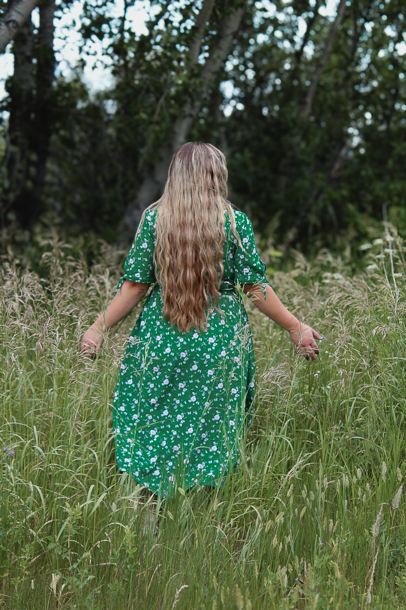 Greenvale Gossamer ~ Rowena Midi
