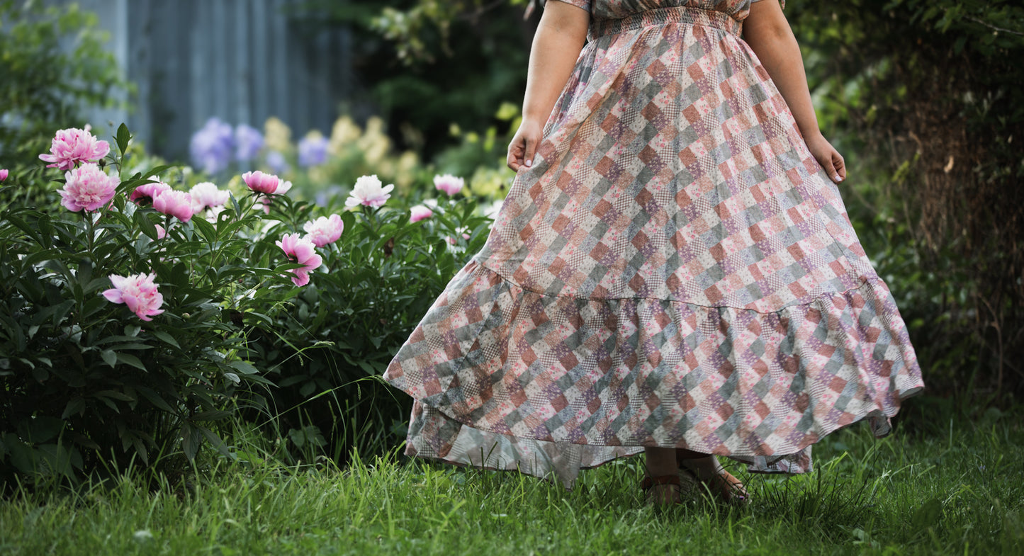 Woven Wildflower ~ Folklore Maxi