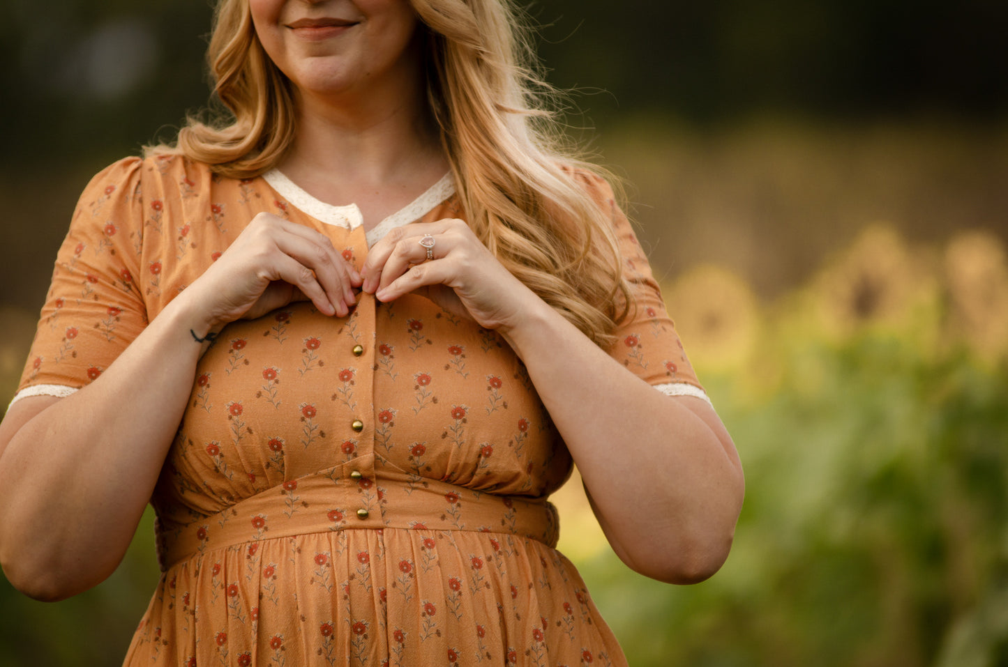 Pressed Marigold ~ Keepsake Dress