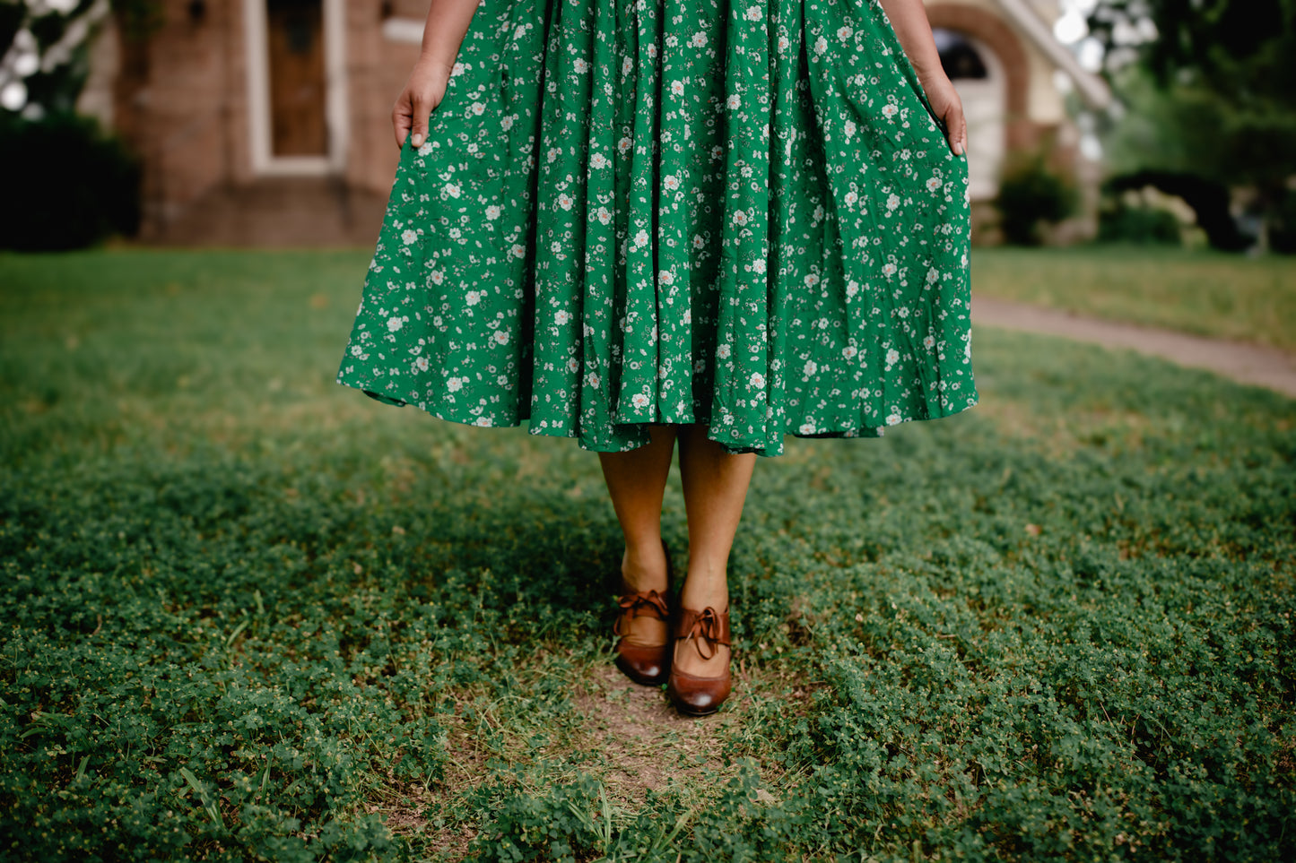 Greenvale Gossamer ~ Wildwood Dress