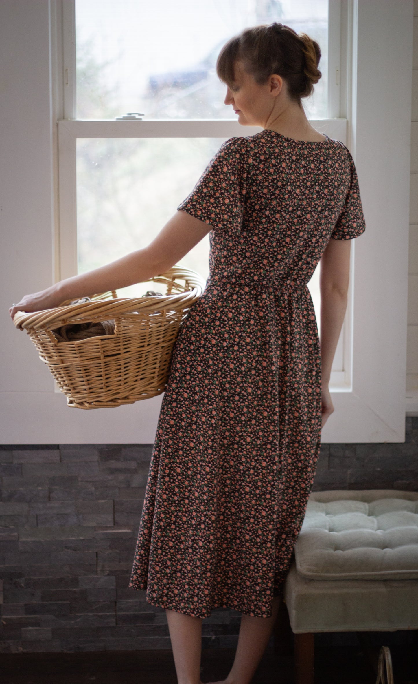 Woodsie Floral ~ Everyday Dress