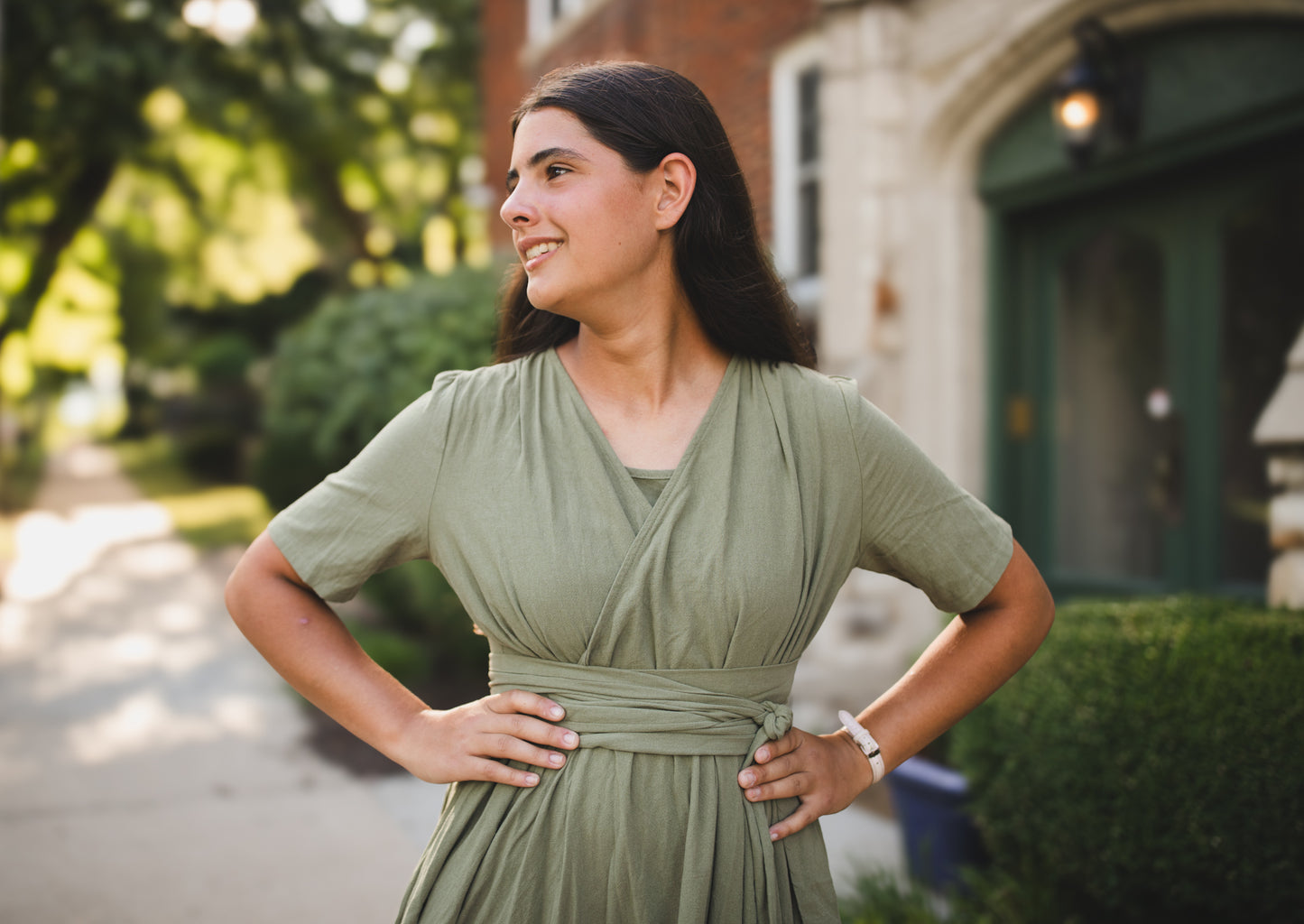Sage ~ Wildwood Dress