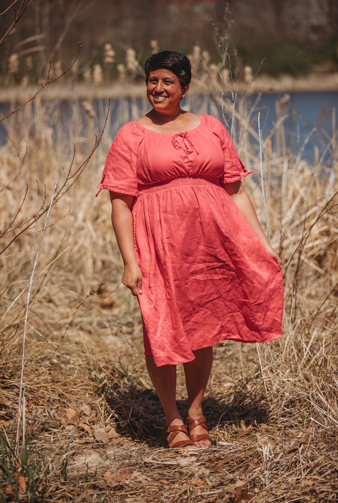 Coralei ~ Folklore Dress