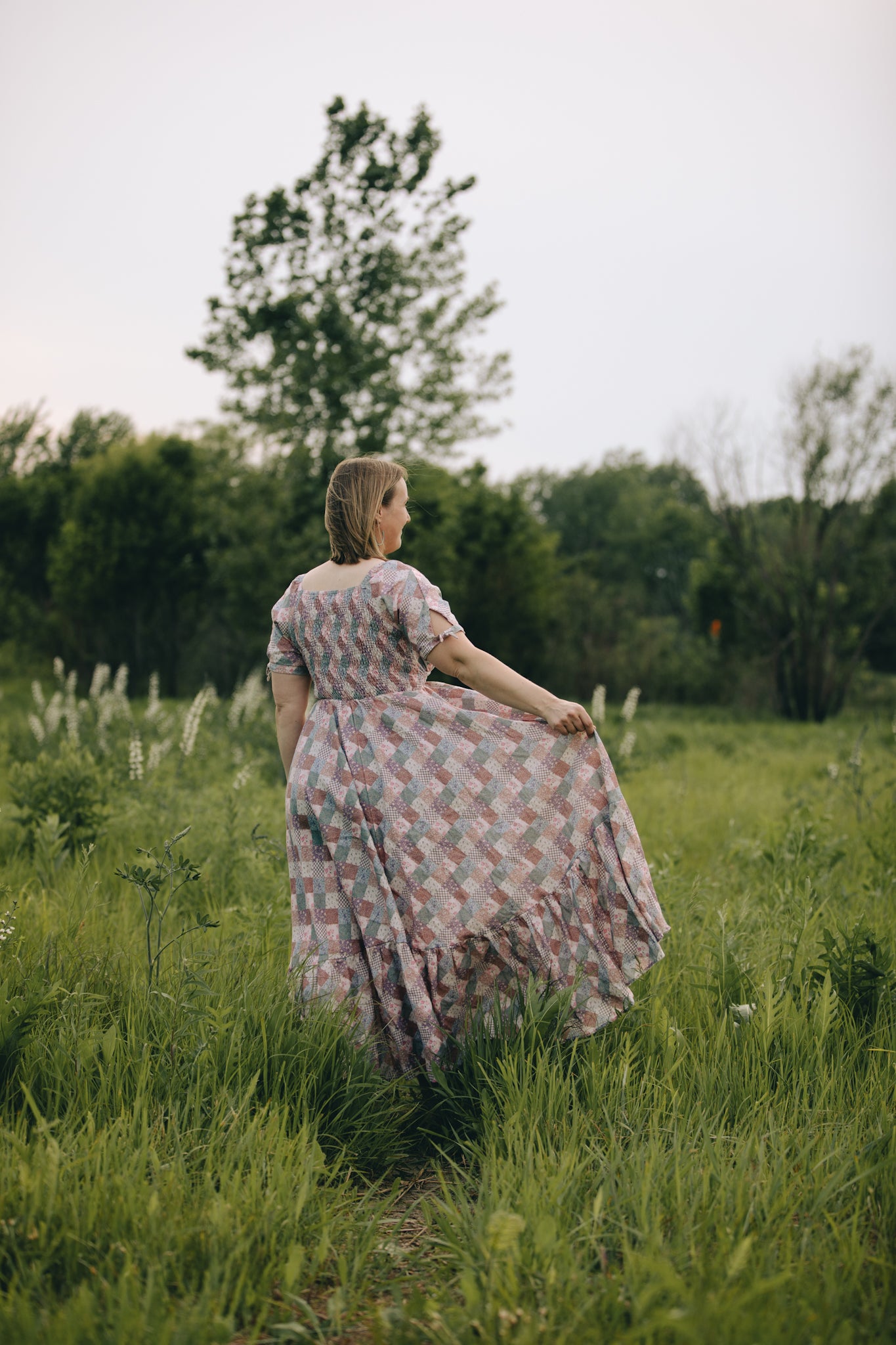Woven Wildflower ~ Folklore Maxi