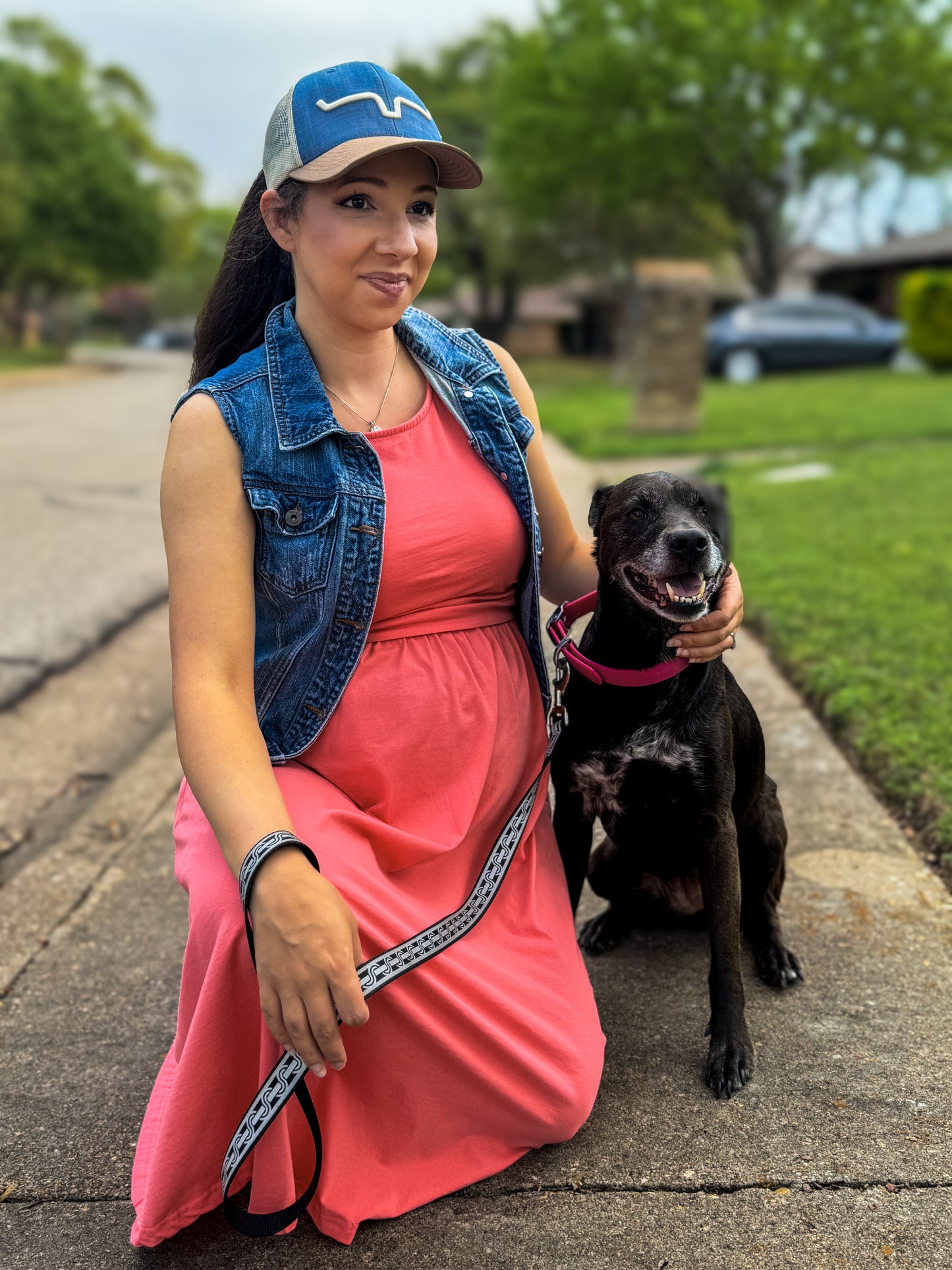 Classic Coral ~ Homesteader Dress