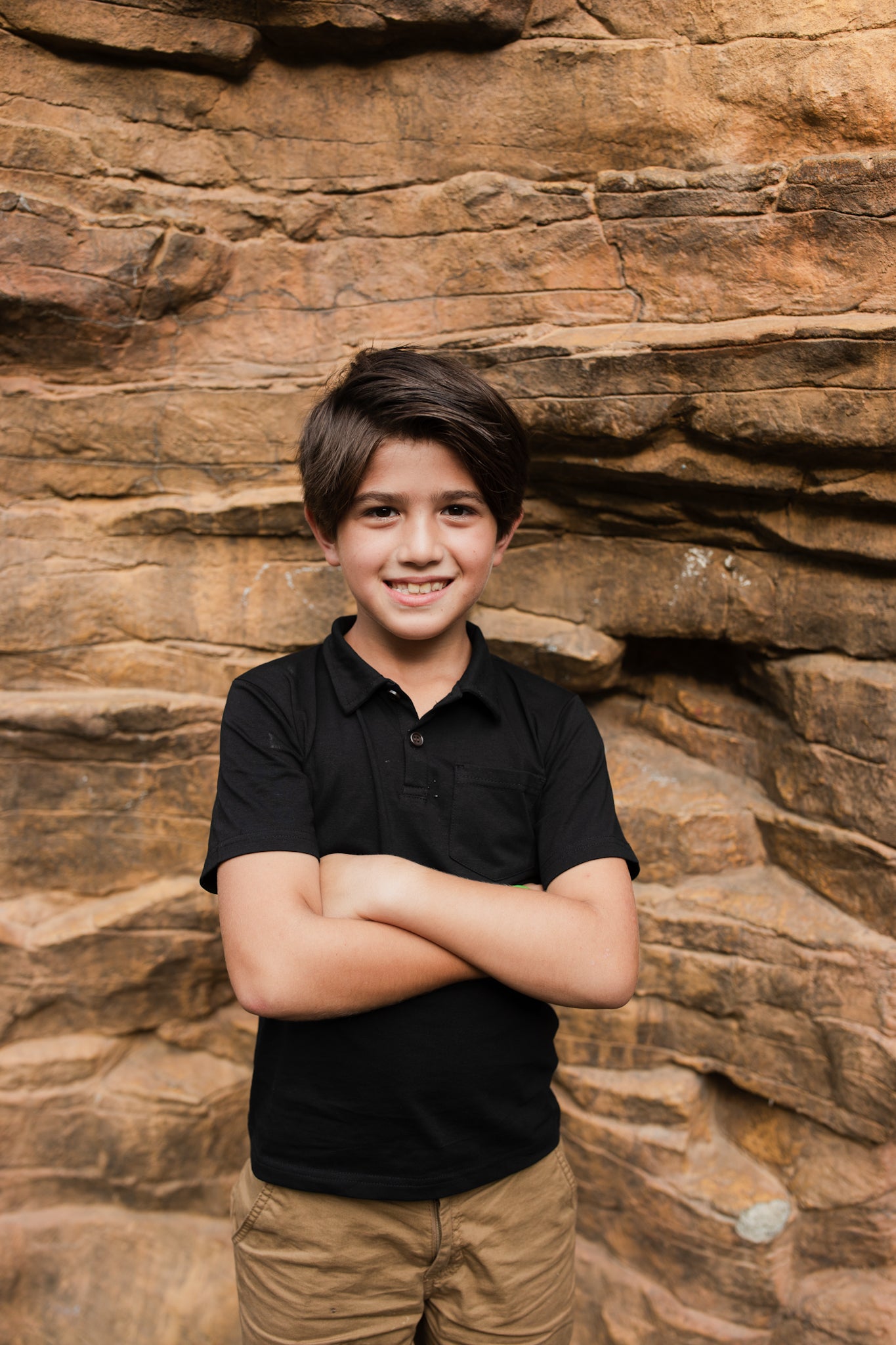 Ebony ~ Boy’s Perseverance Polo