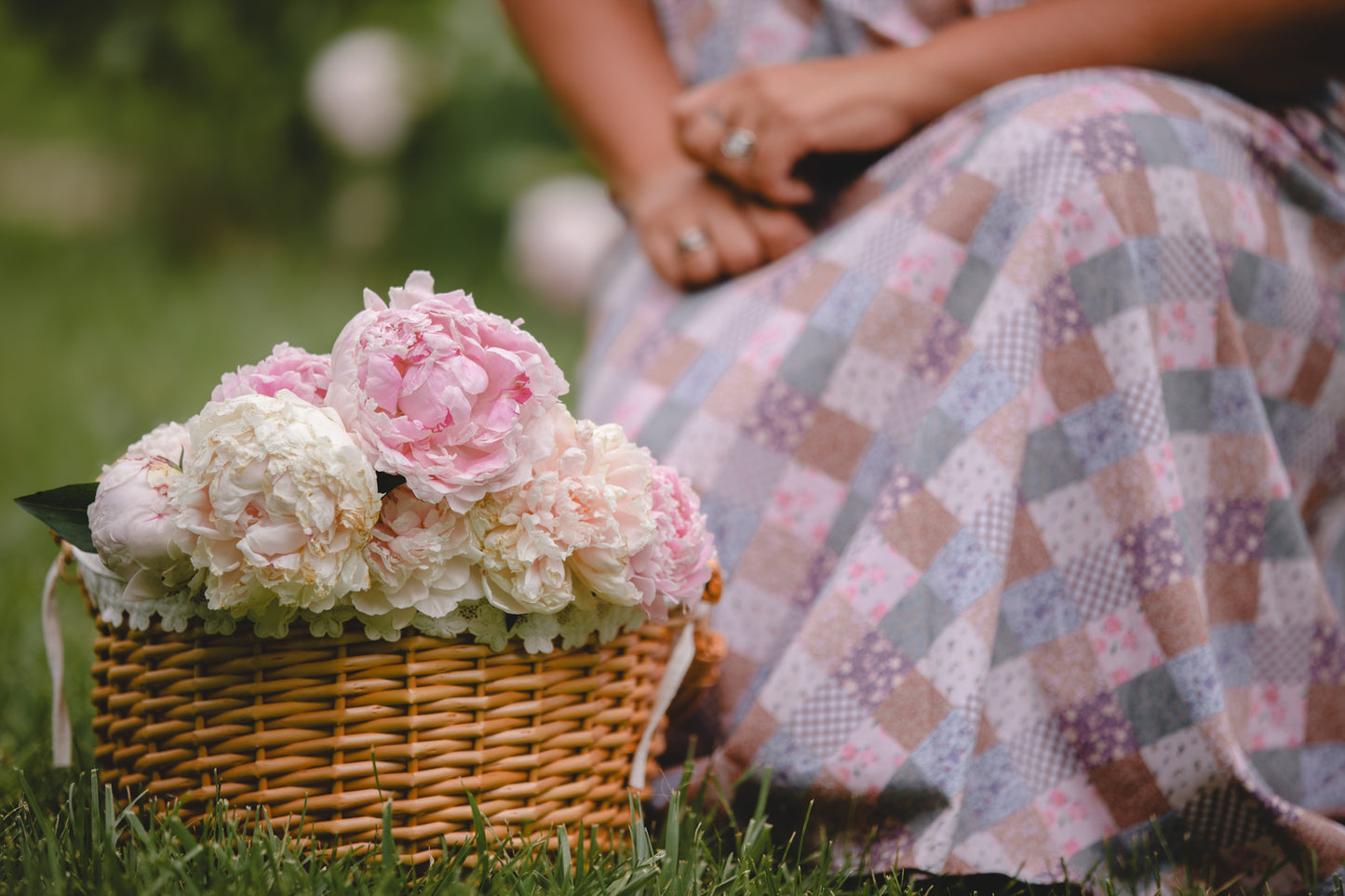 Woven Wildflower ~ Everyday Dress (straight sleeves)