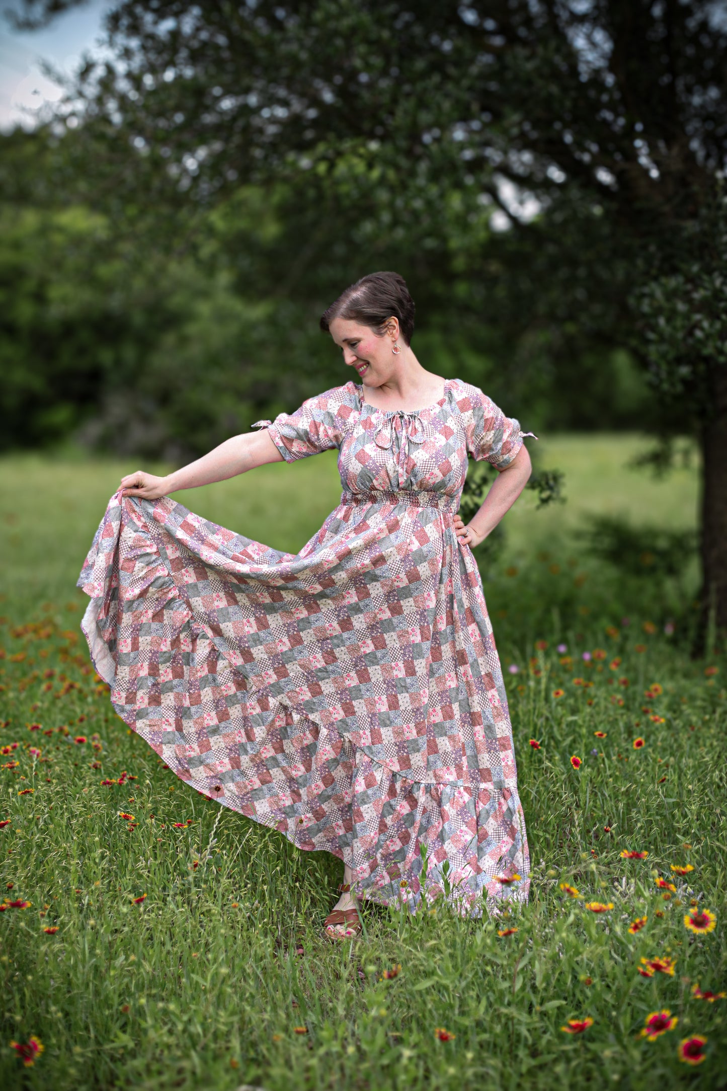 Woven Wildflower ~ Folklore Maxi