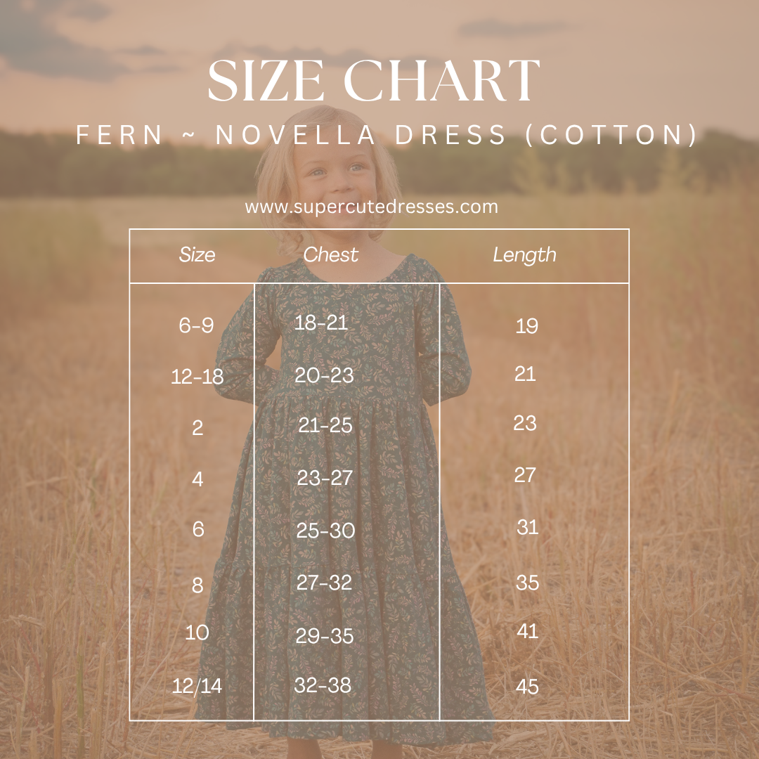 Fern ~ Novella Dress