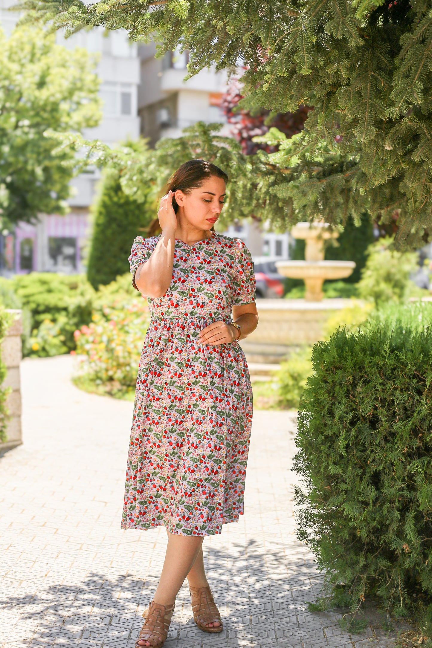 Strawberry Serenity ~ Sweetheart Dress