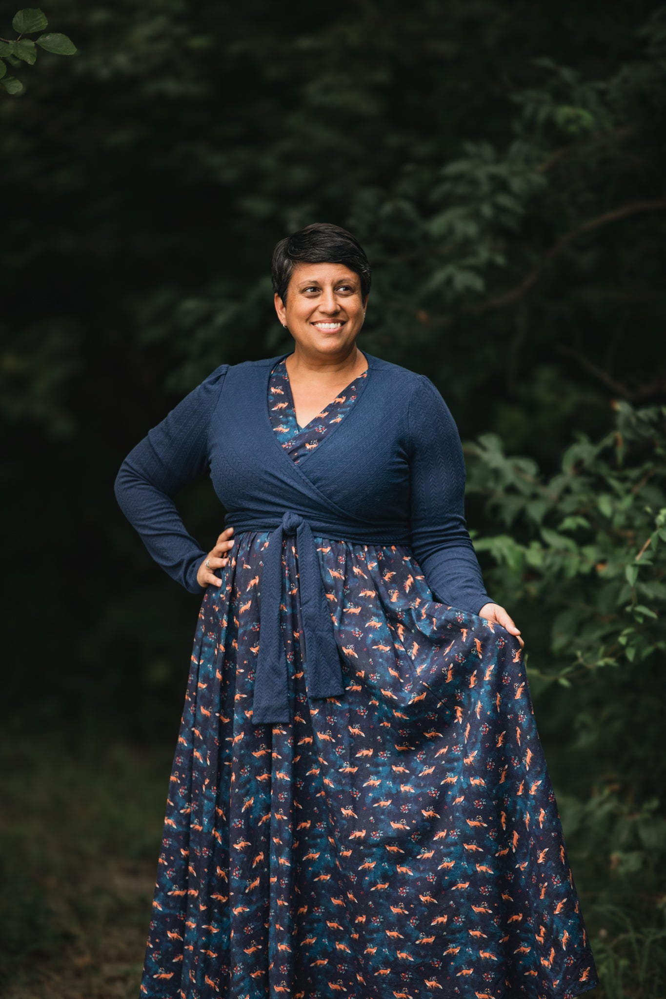 Foxfire Twilight ~ Wildwood Maxi