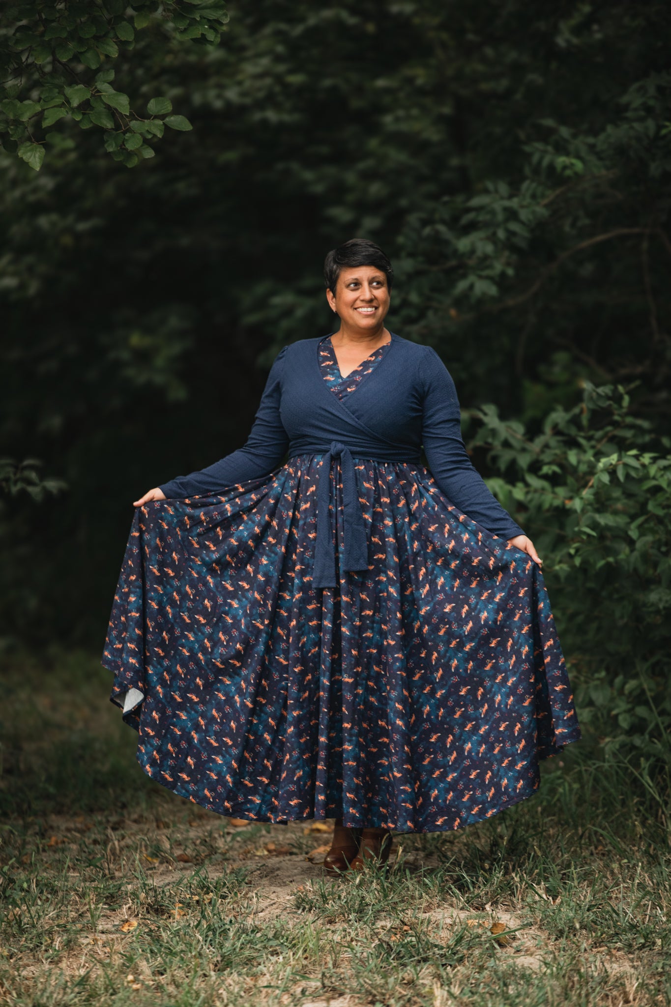 Foxfire Twilight ~ Wildwood Maxi
