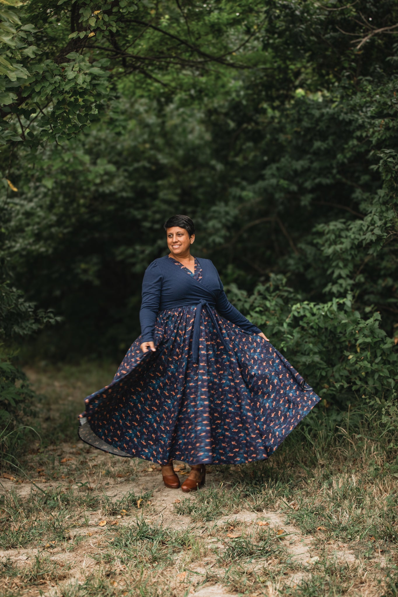 Foxfire Twilight ~ Wildwood Maxi