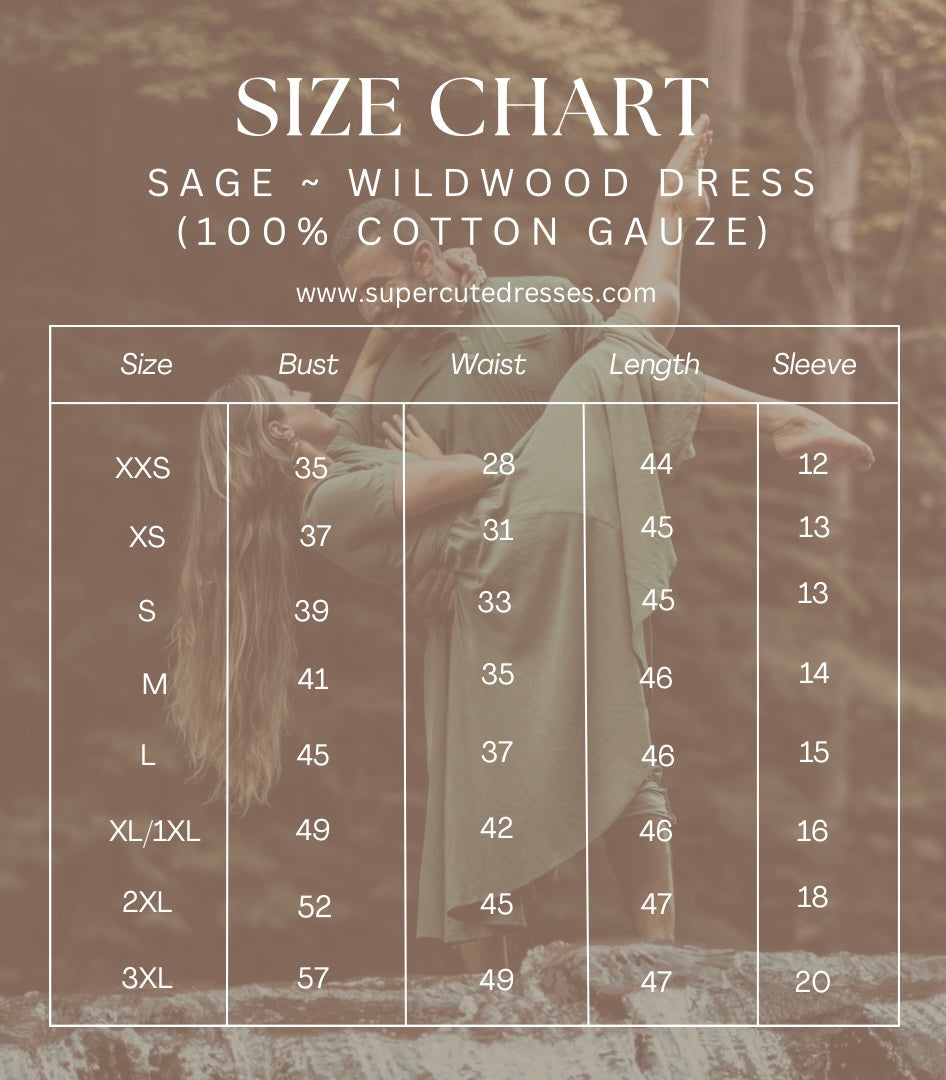 Sage ~ Wildwood Dress