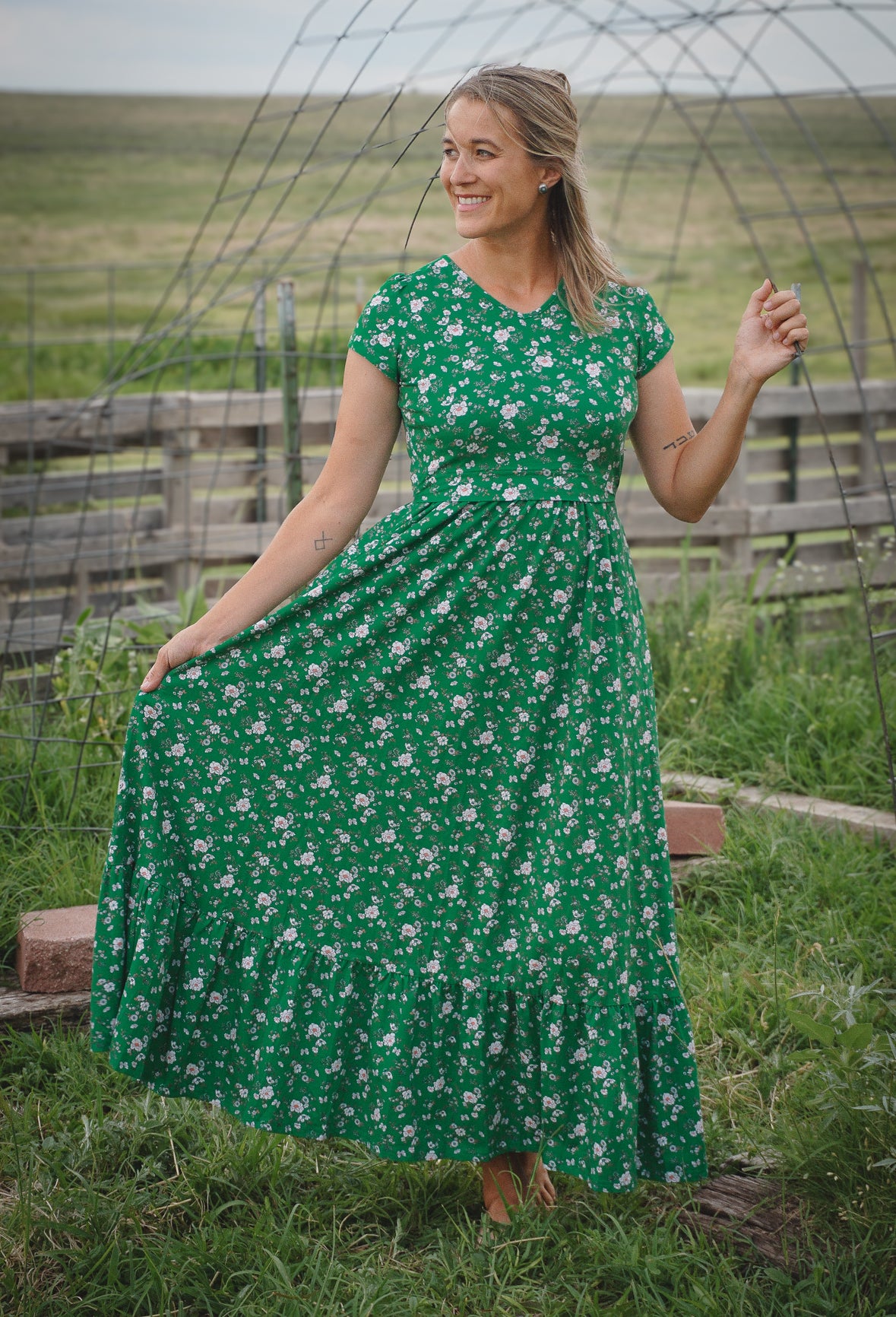Greenvale Gossamer ~ Canterbury Maxi