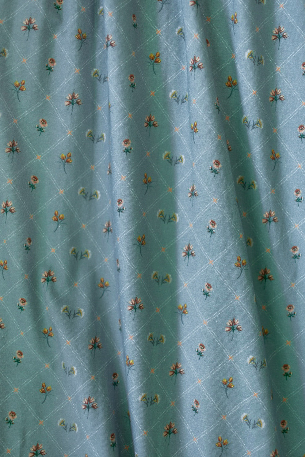 Floral patterned fabric