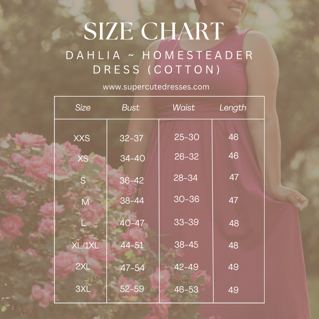 Dahlia ~ Homesteader Dress