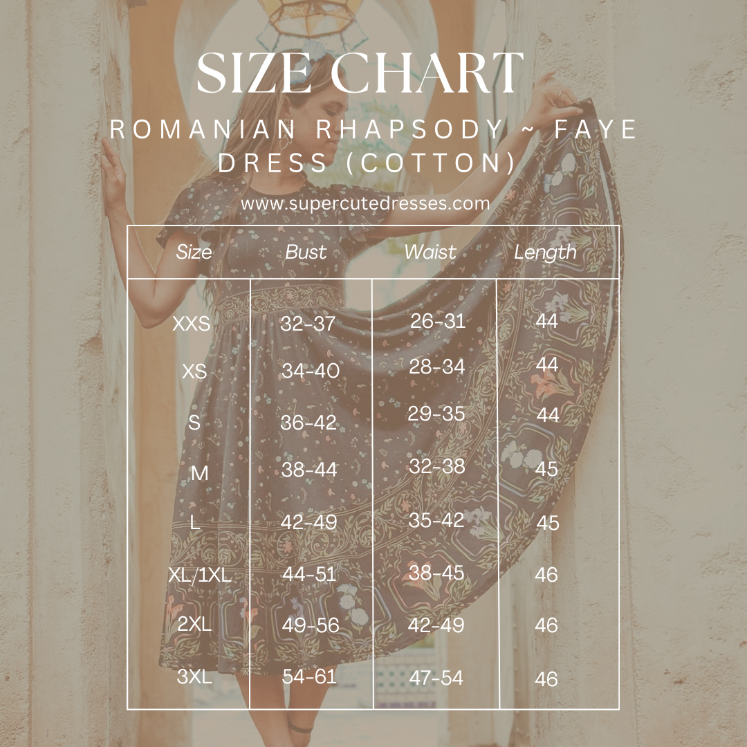 Romanian Rhapsody ~ Faye Dress